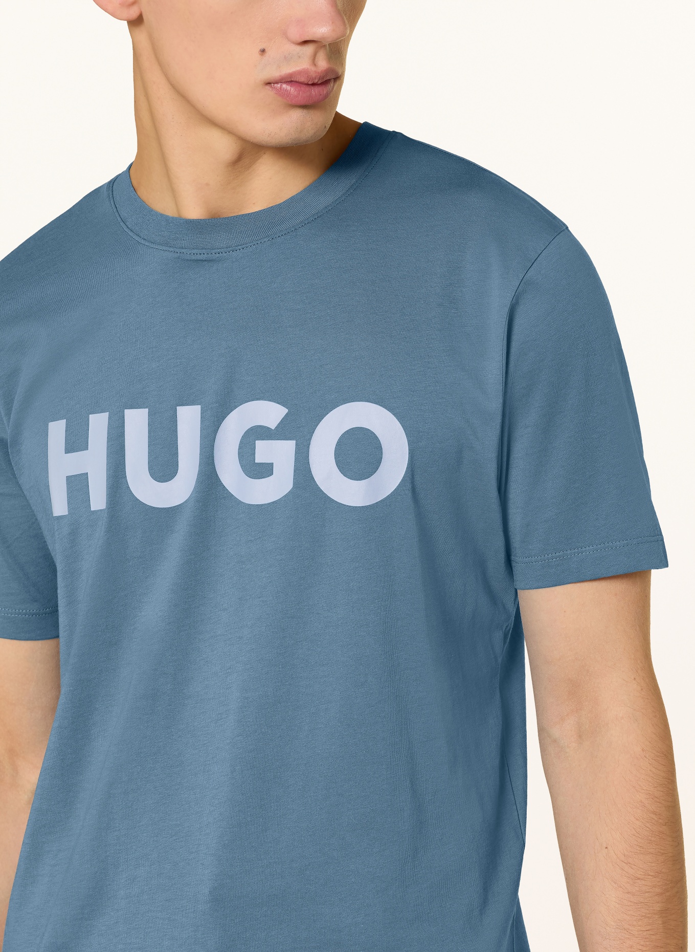 HUGO T-Shirt DULIVIO: BLAU