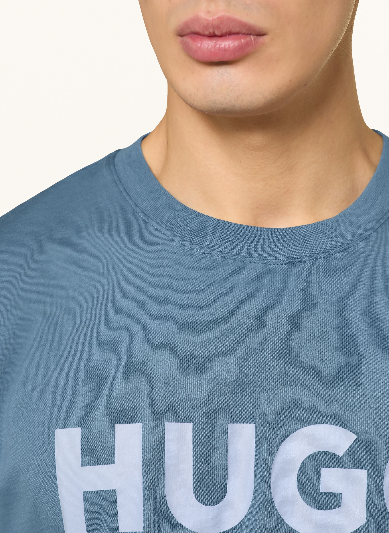 HUGO T-Shirt DULIVIO: BLAU