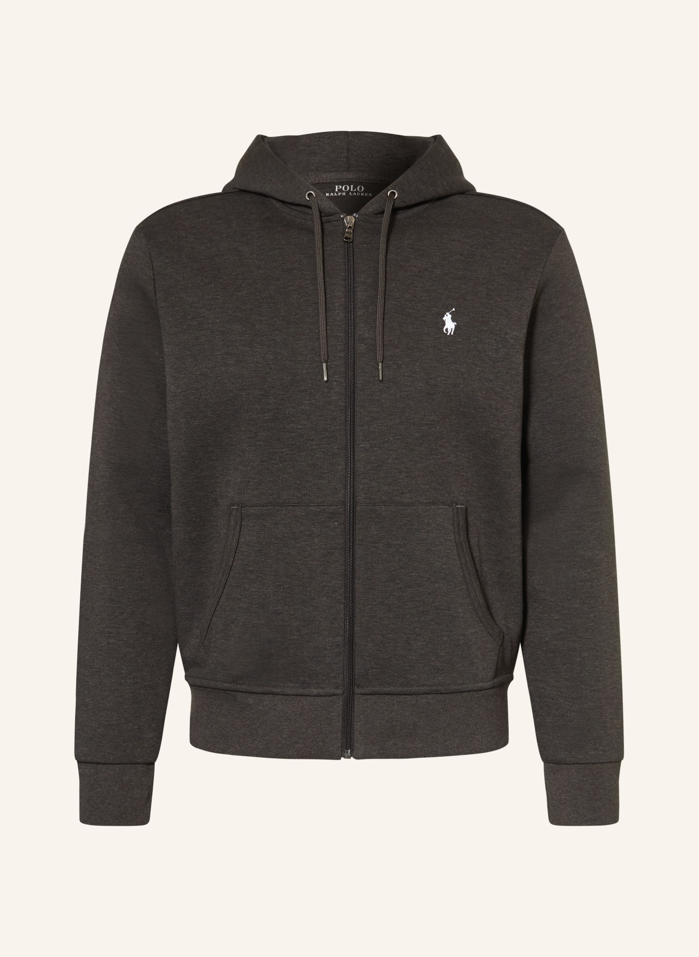 POLO RALPH LAUREN Sweatjacke: DUNKELGRAU