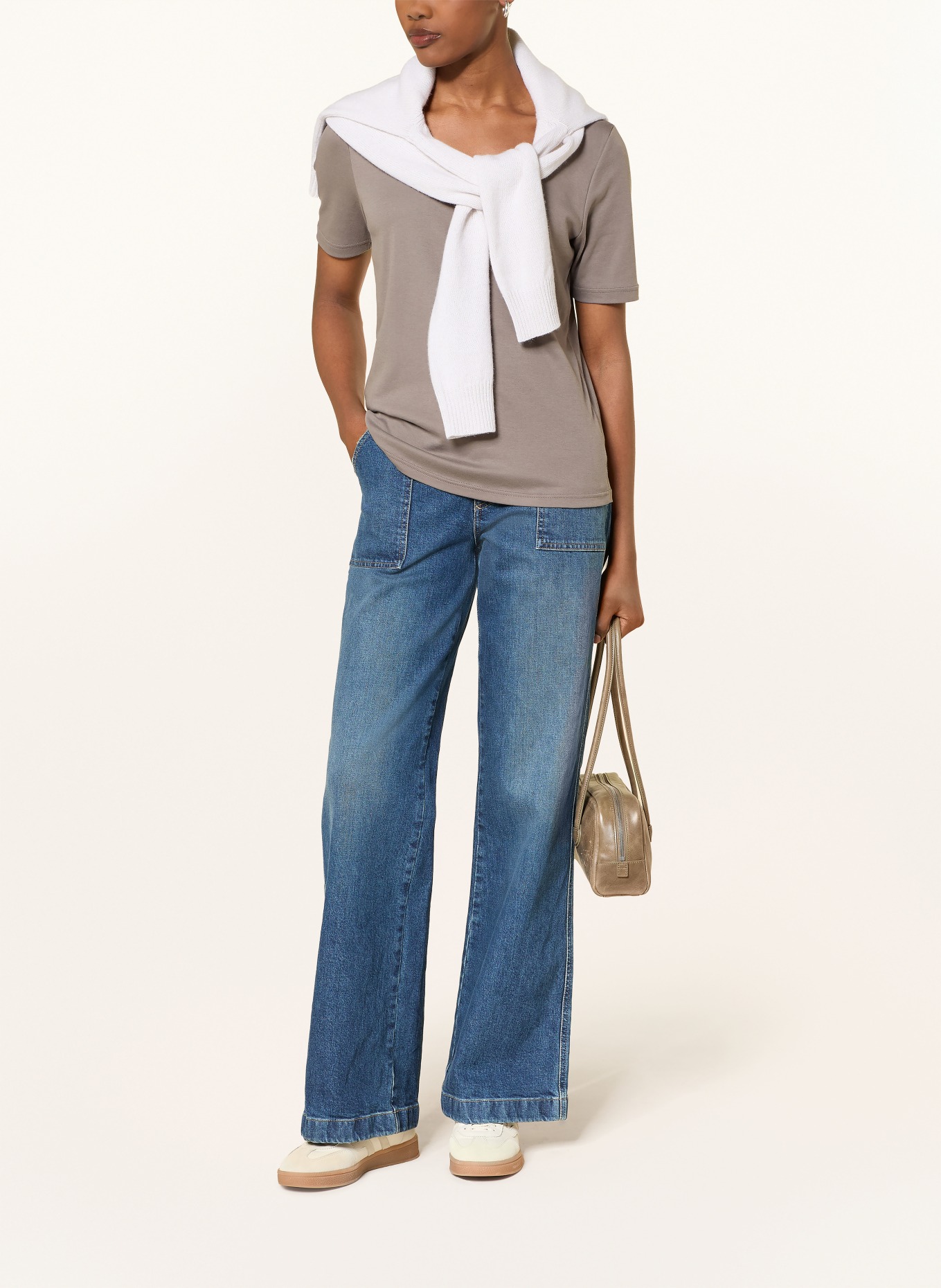 lilienfels T-Shirt: TAUPE