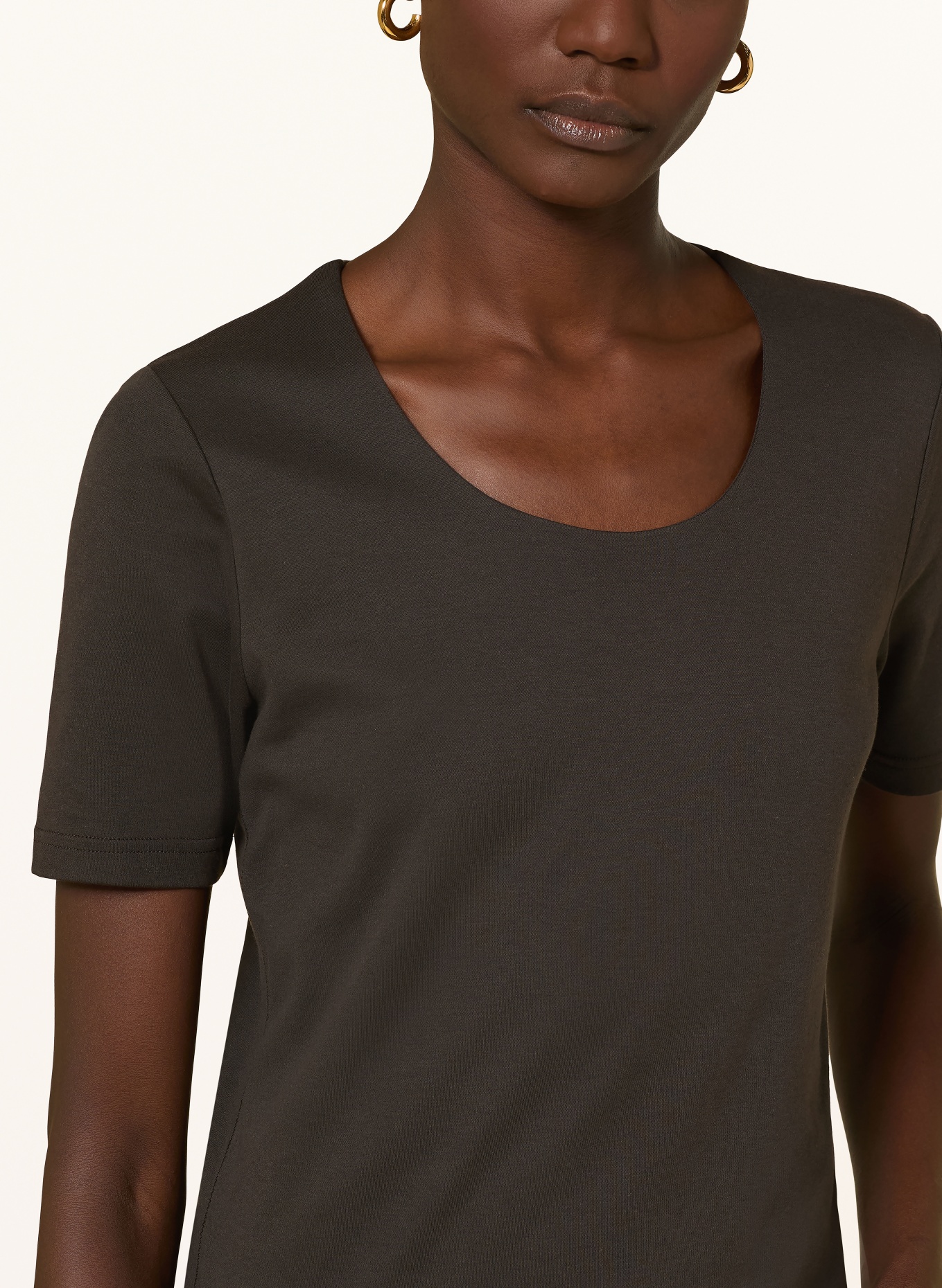 lilienfels T-Shirt: DUNKELBRAUN