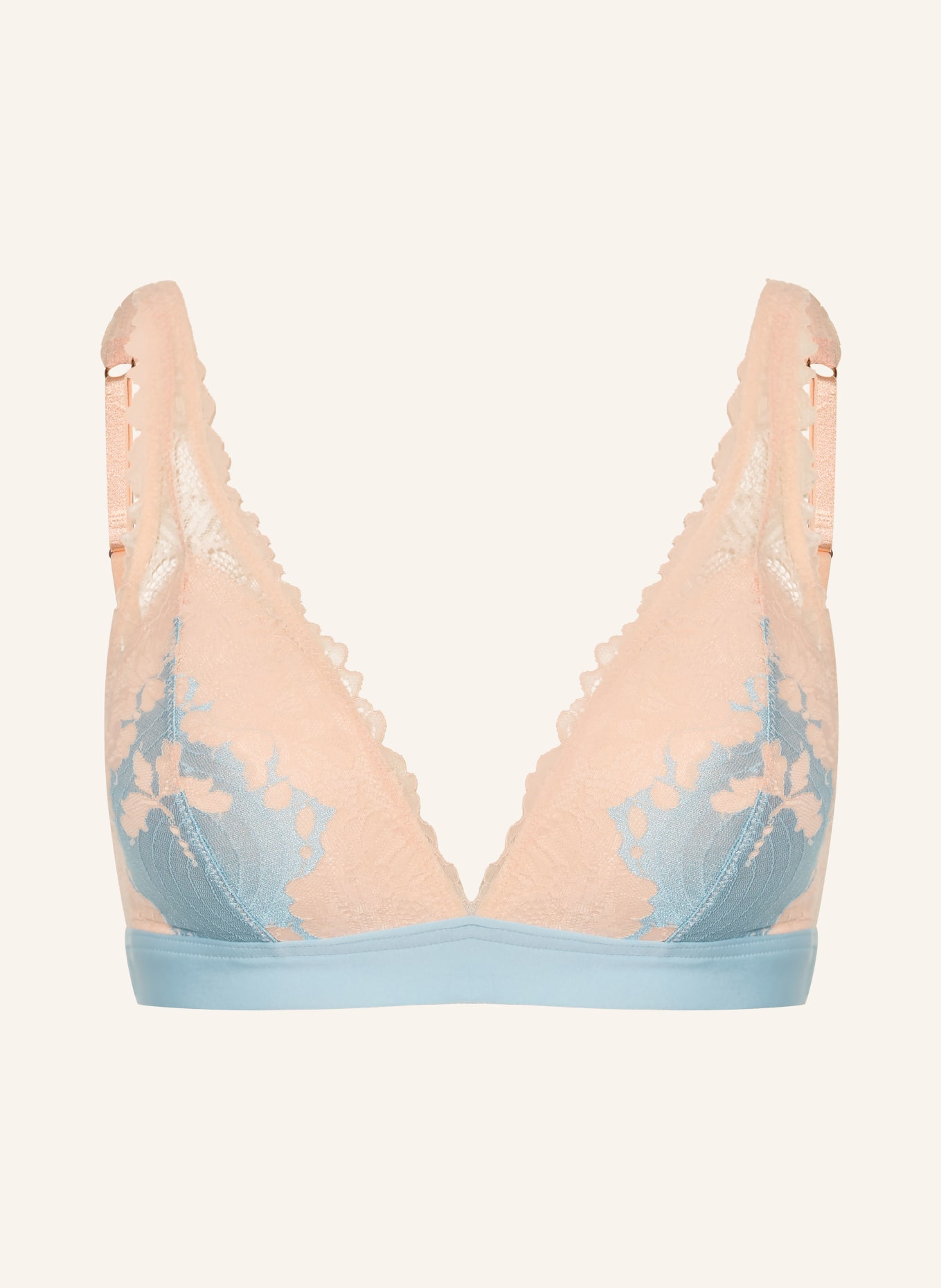 mey Triangel-BH Serie POETRY DREAM: HELLBLAU / LACHS