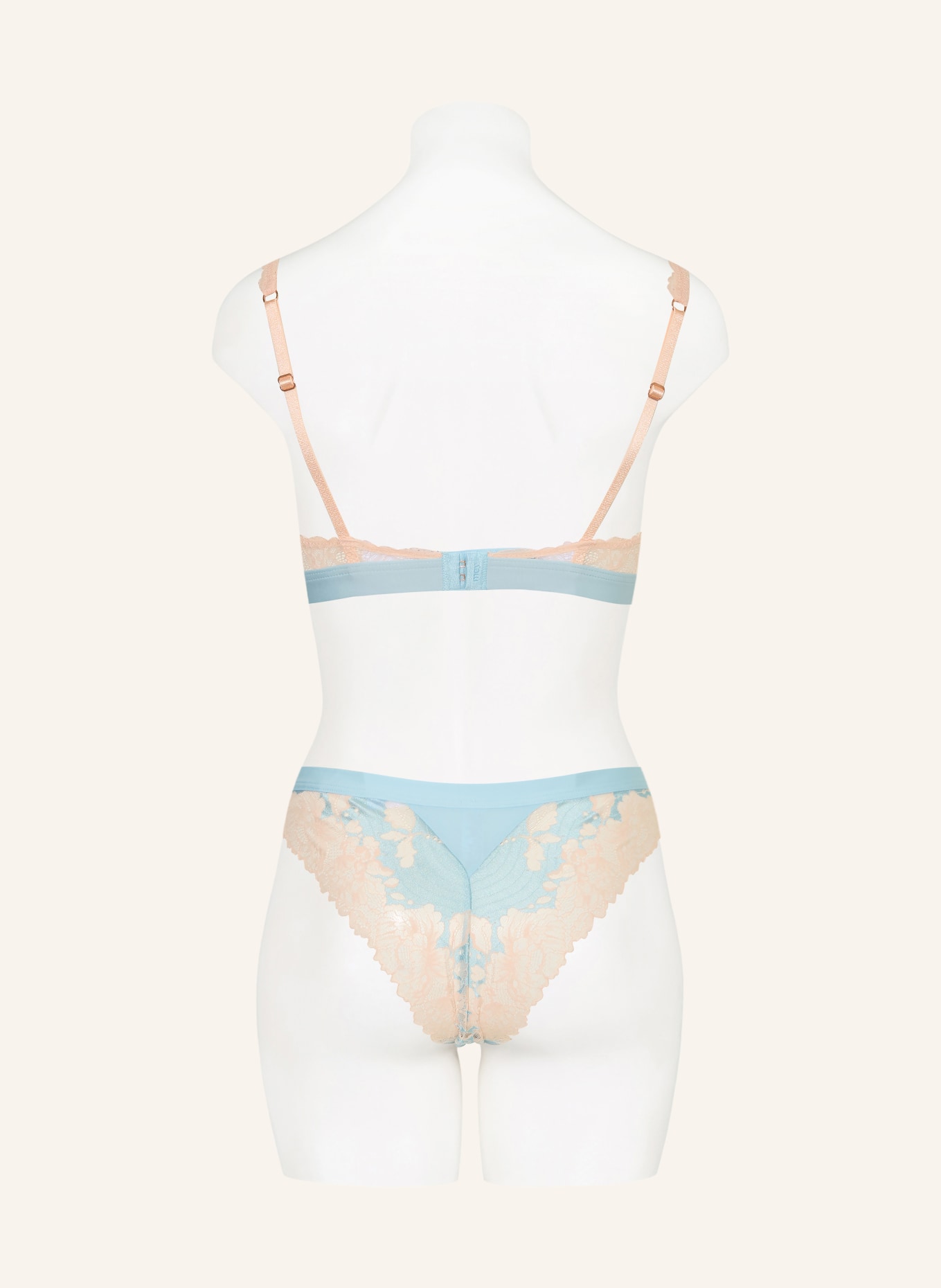 mey Triangel-BH Serie POETRY DREAM: HELLBLAU / LACHS