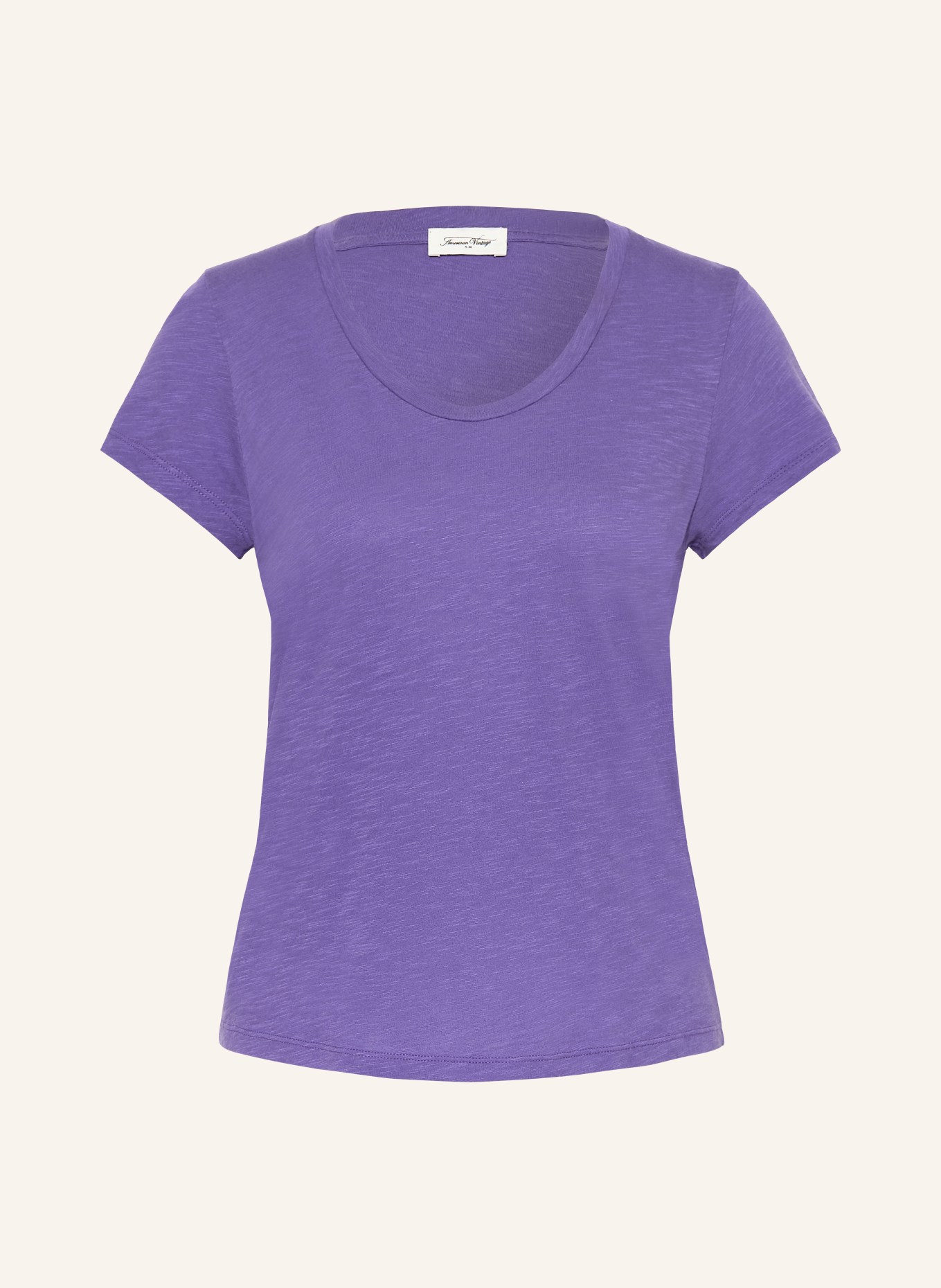 American Vintage Tričko JACKSONVILLE: FIALOVÁ