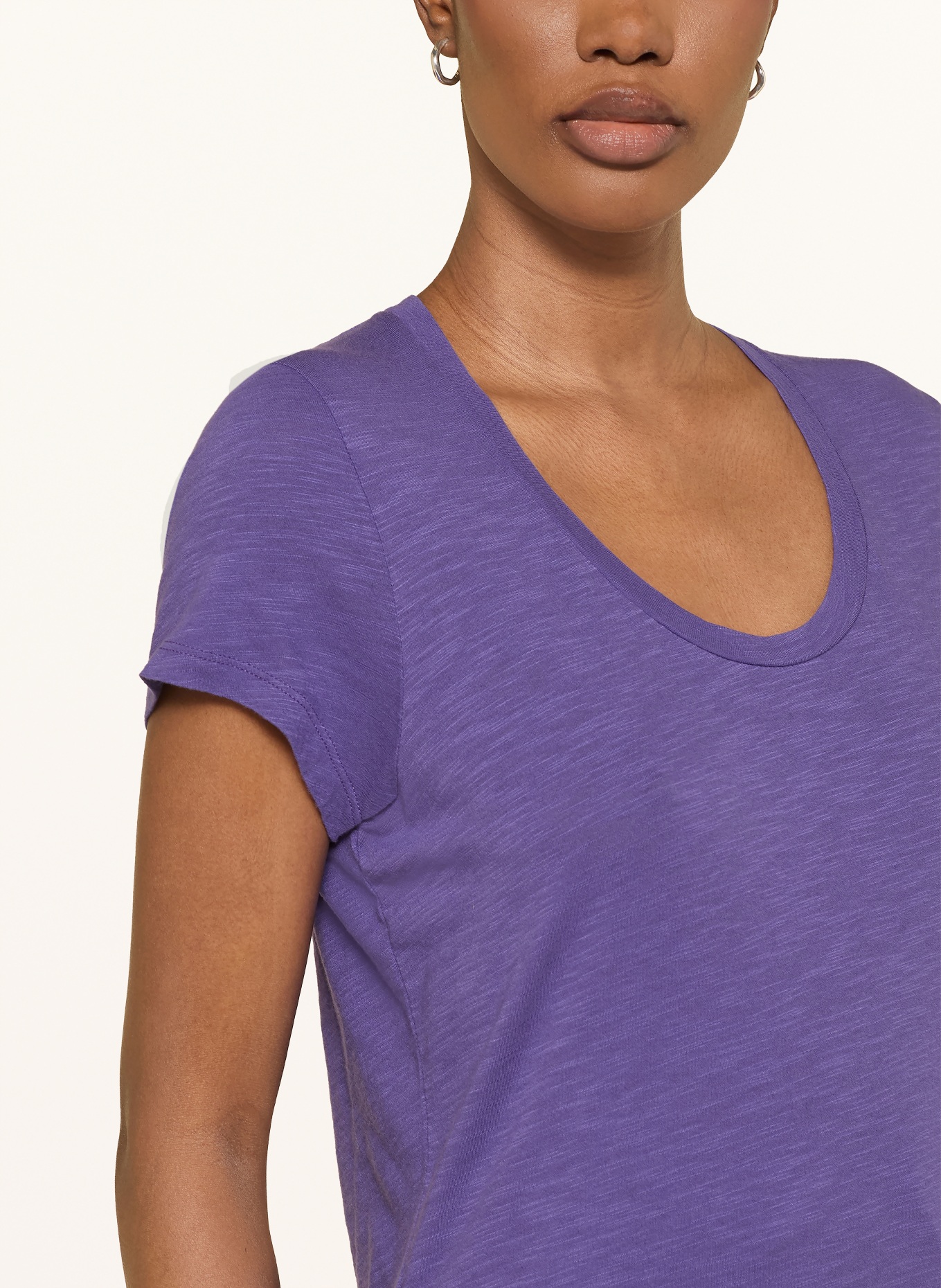 American Vintage Tričko JACKSONVILLE: FIALOVÁ