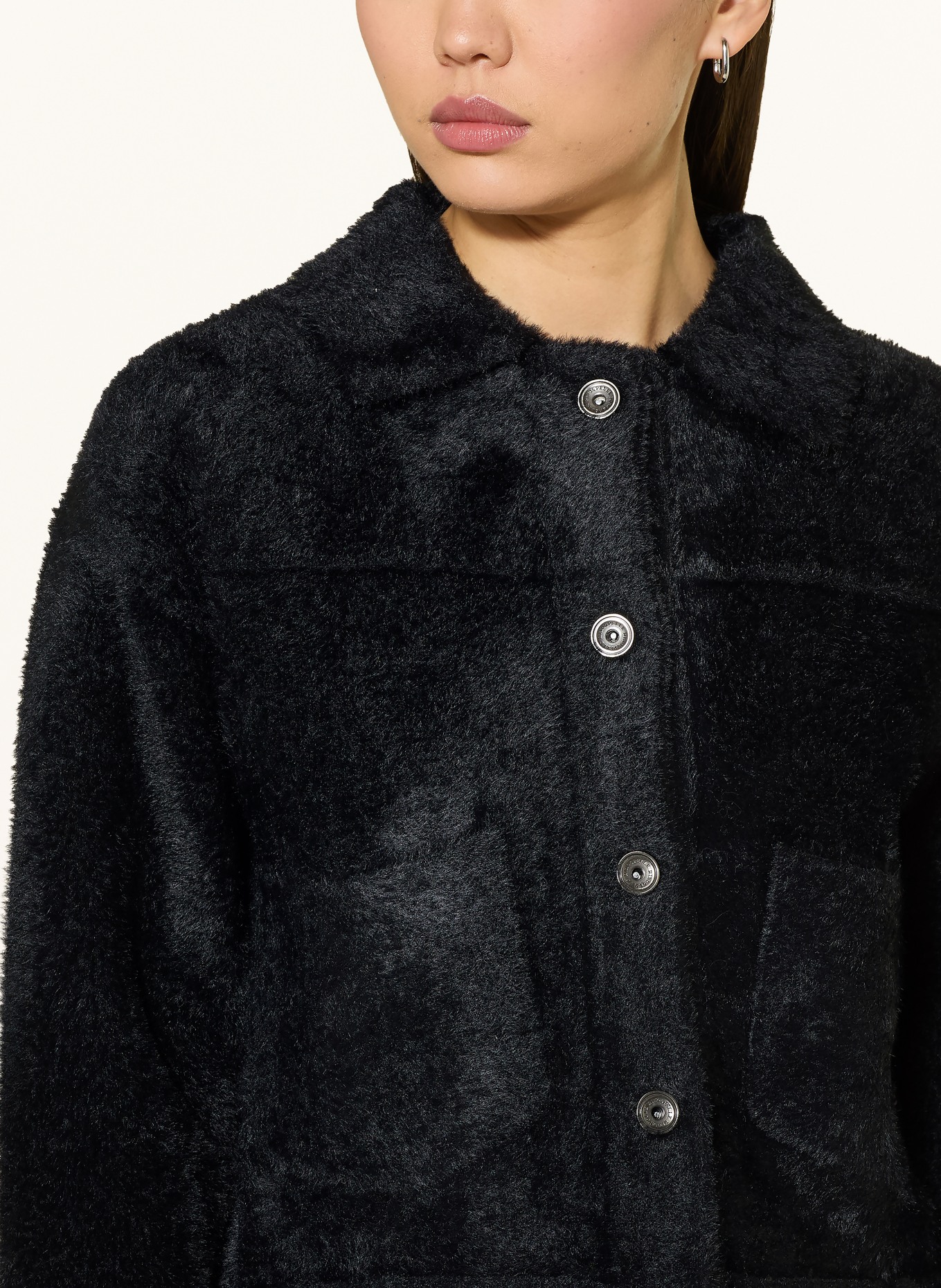 RINO & PELLE Svetr BUBBLY: ČERNÁ