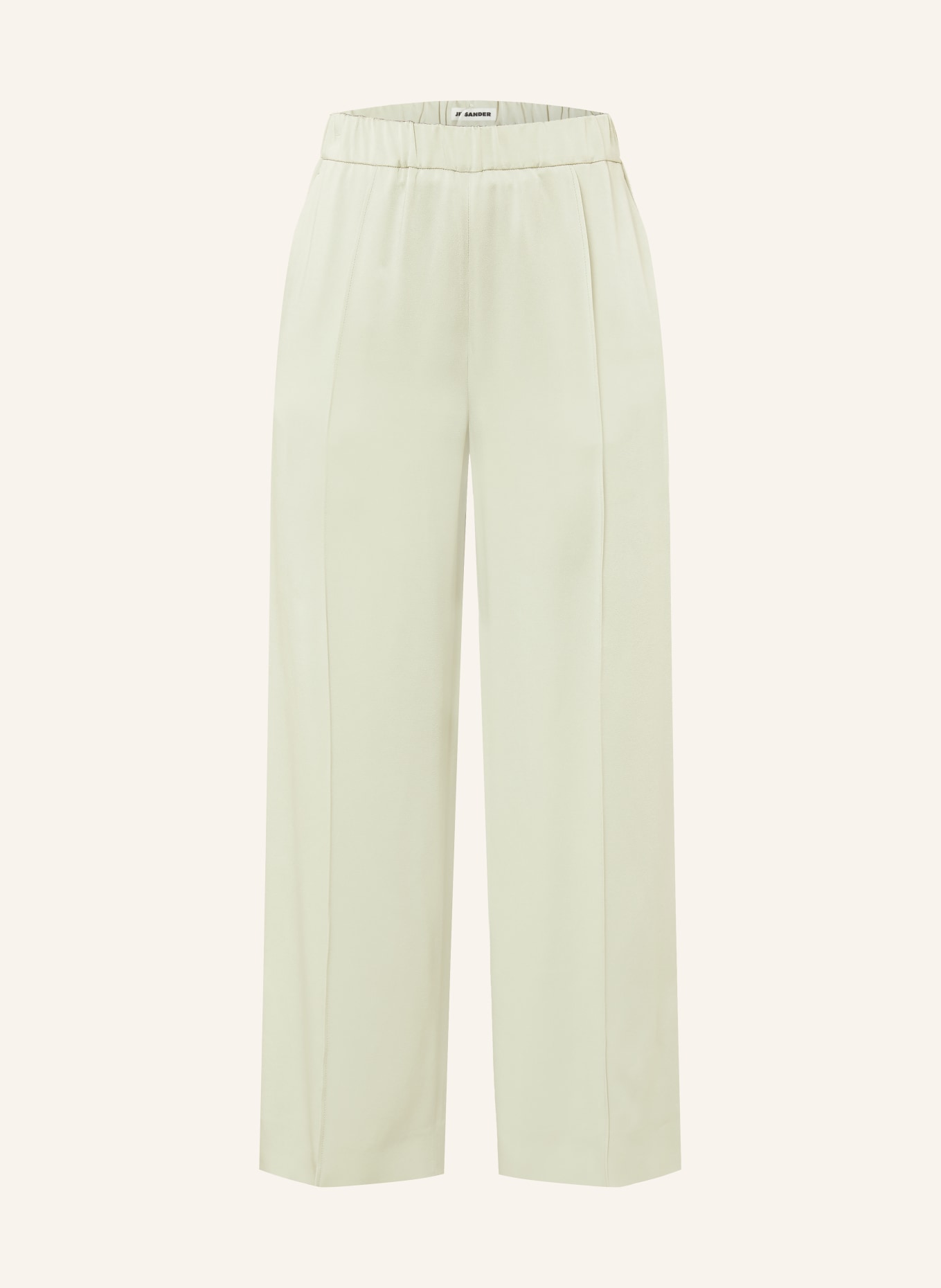 JIL SANDER Hose: HELLGRÜN