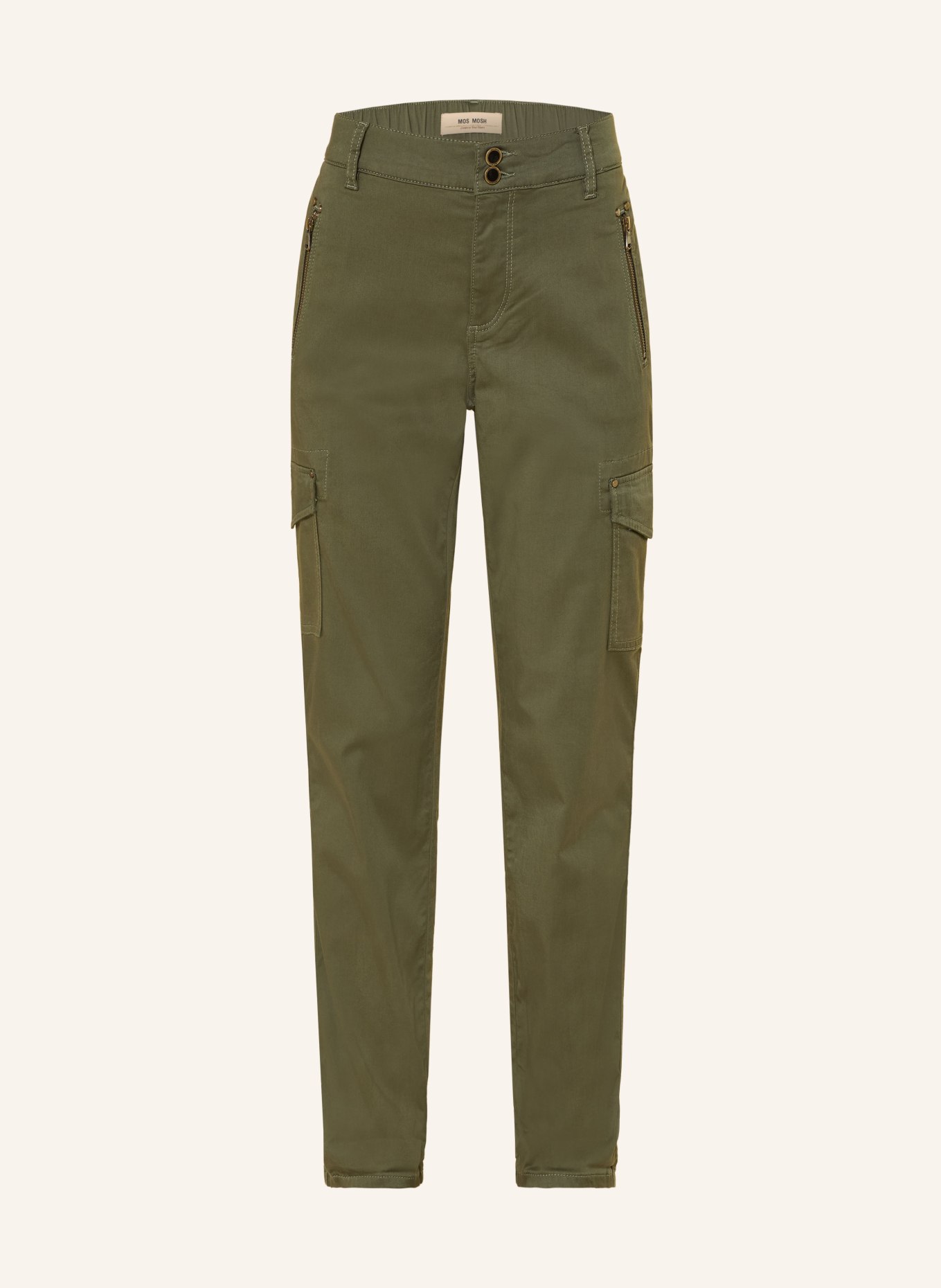 MOS MOSH Cargo kalhoty MMGILLES: TMAVĚ ZELENÁ