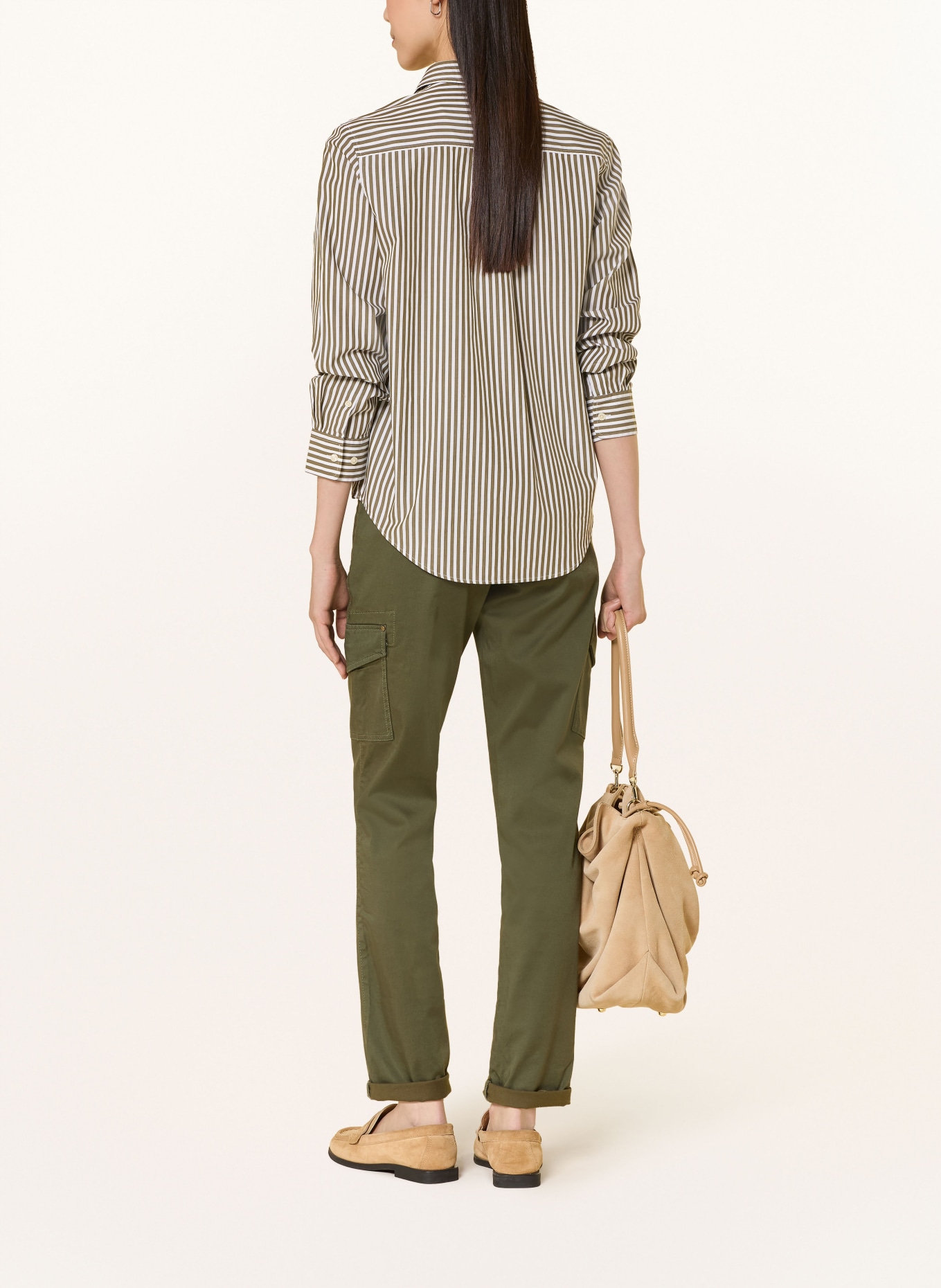 MOS MOSH Cargo kalhoty MMGILLES: TMAVĚ ZELENÁ