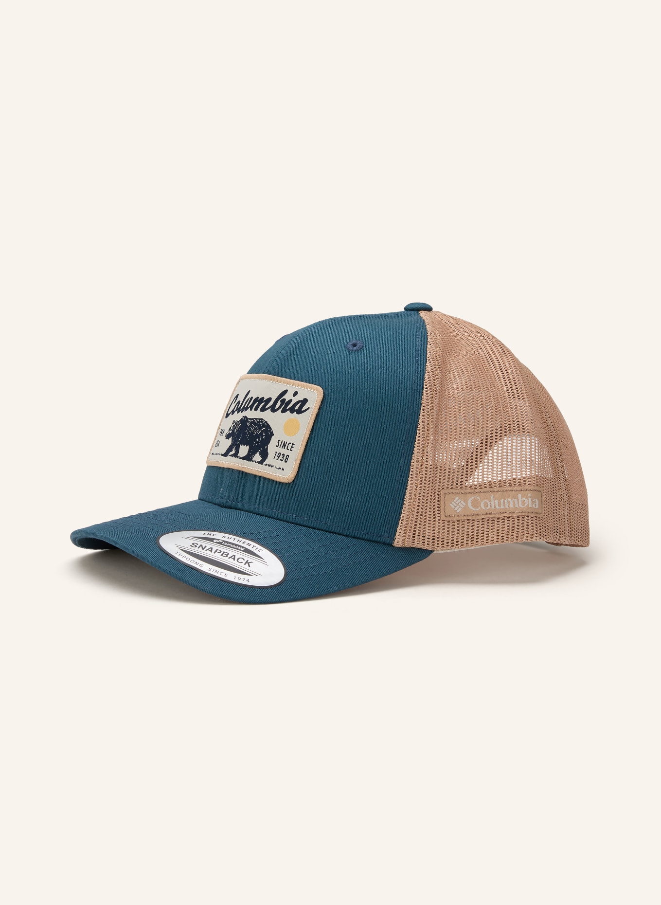 Columbia Cap COLUMBIA™: BLAUW / CAMEL