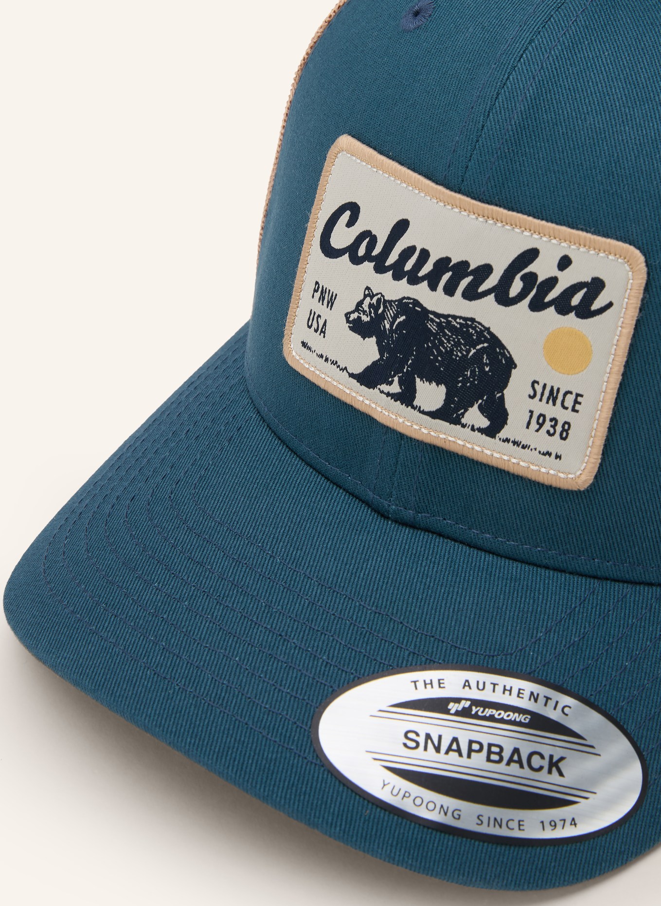 Columbia Cap COLUMBIA™: BLAUW / CAMEL
