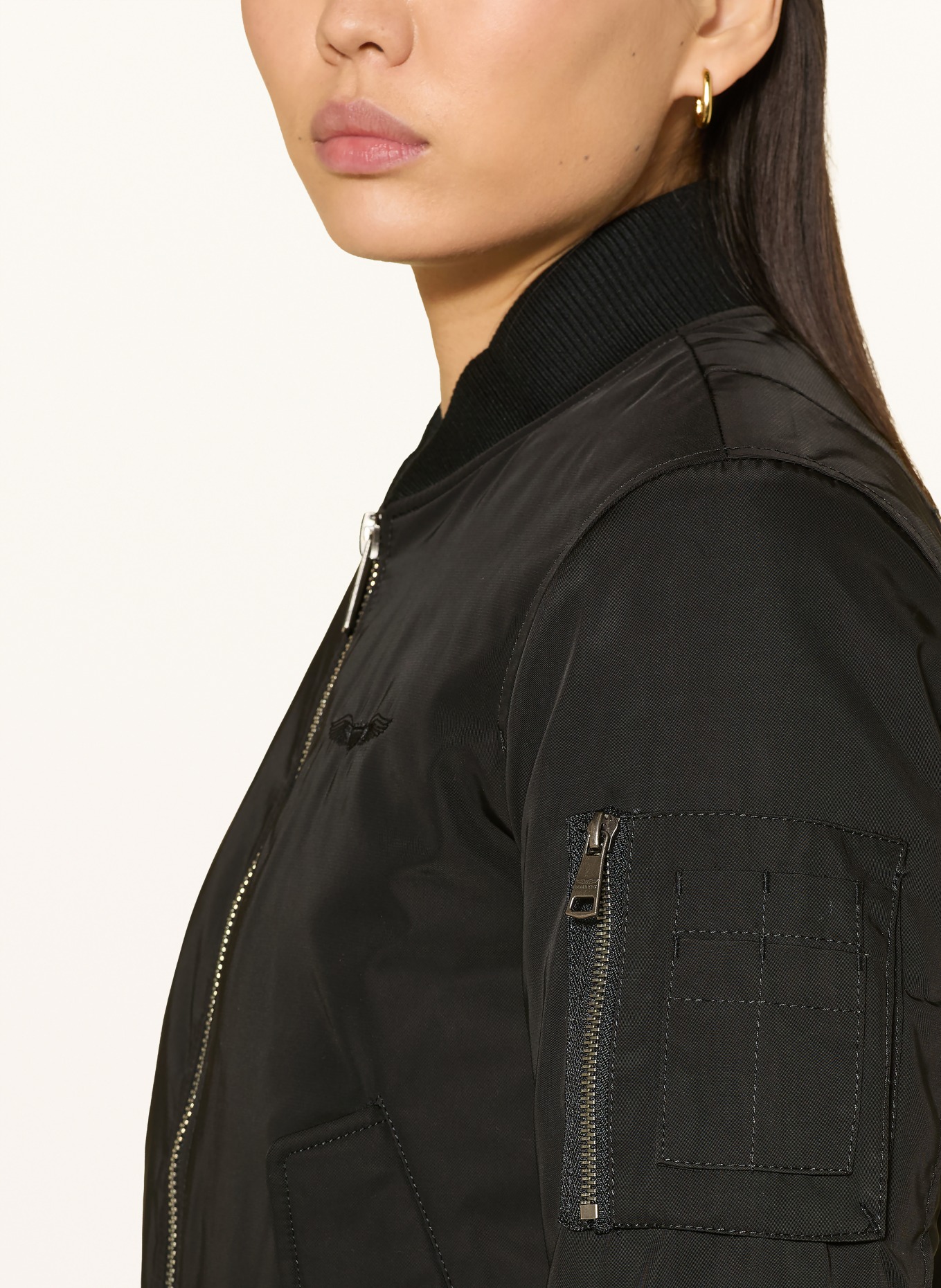 BOMBERS ORIGINAL Blouson: ČERNÁ