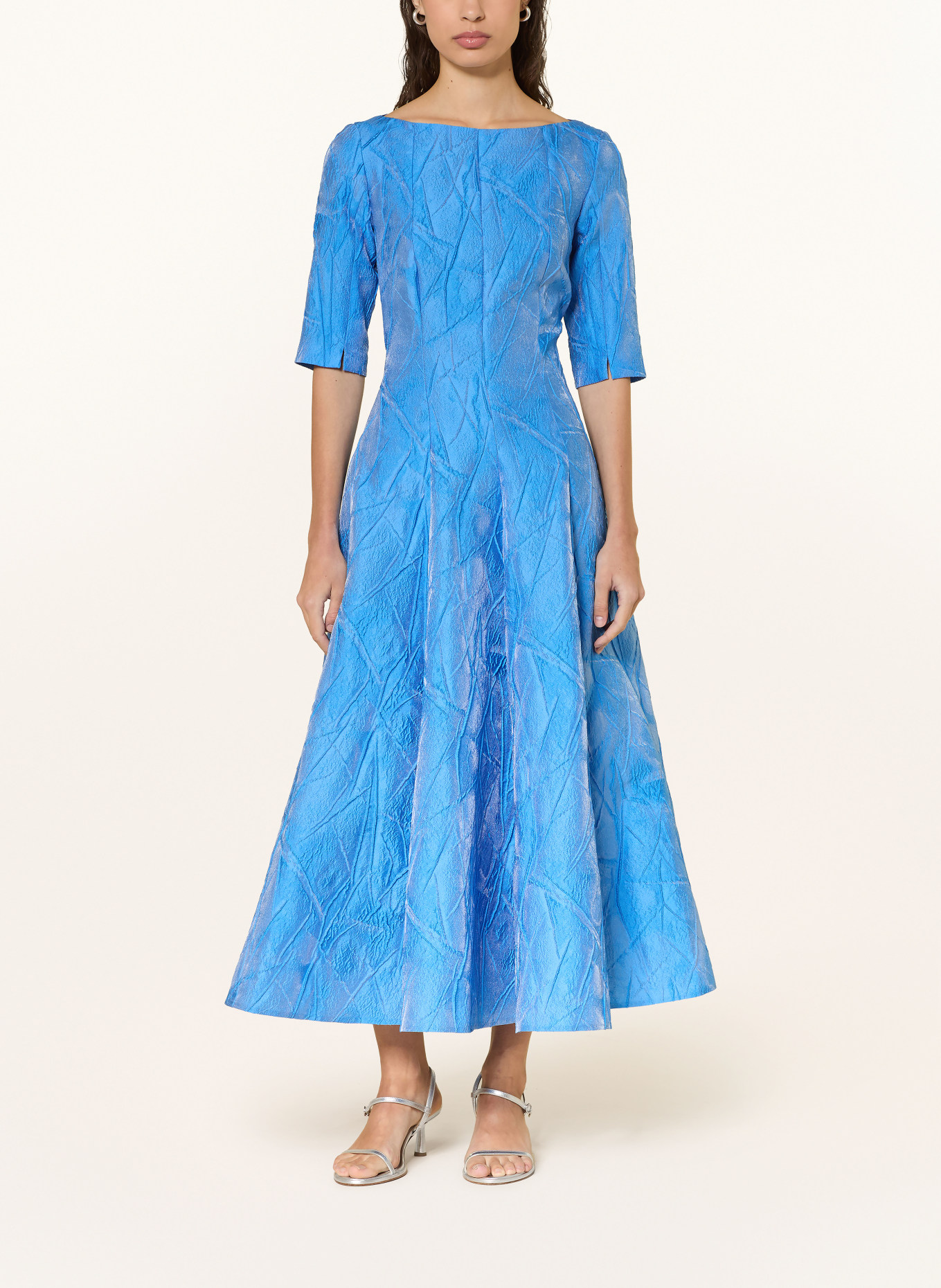 TALBOT RUNHOF Koktejlové šaty s 3/4 rukávem: 408 HIMMELBLAU