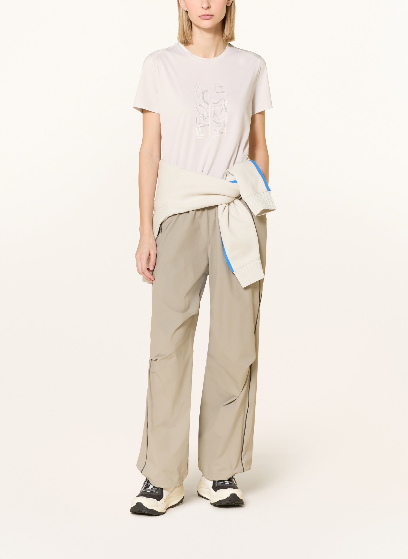 Schöffel T-shirt SULTEN: ÉCRU