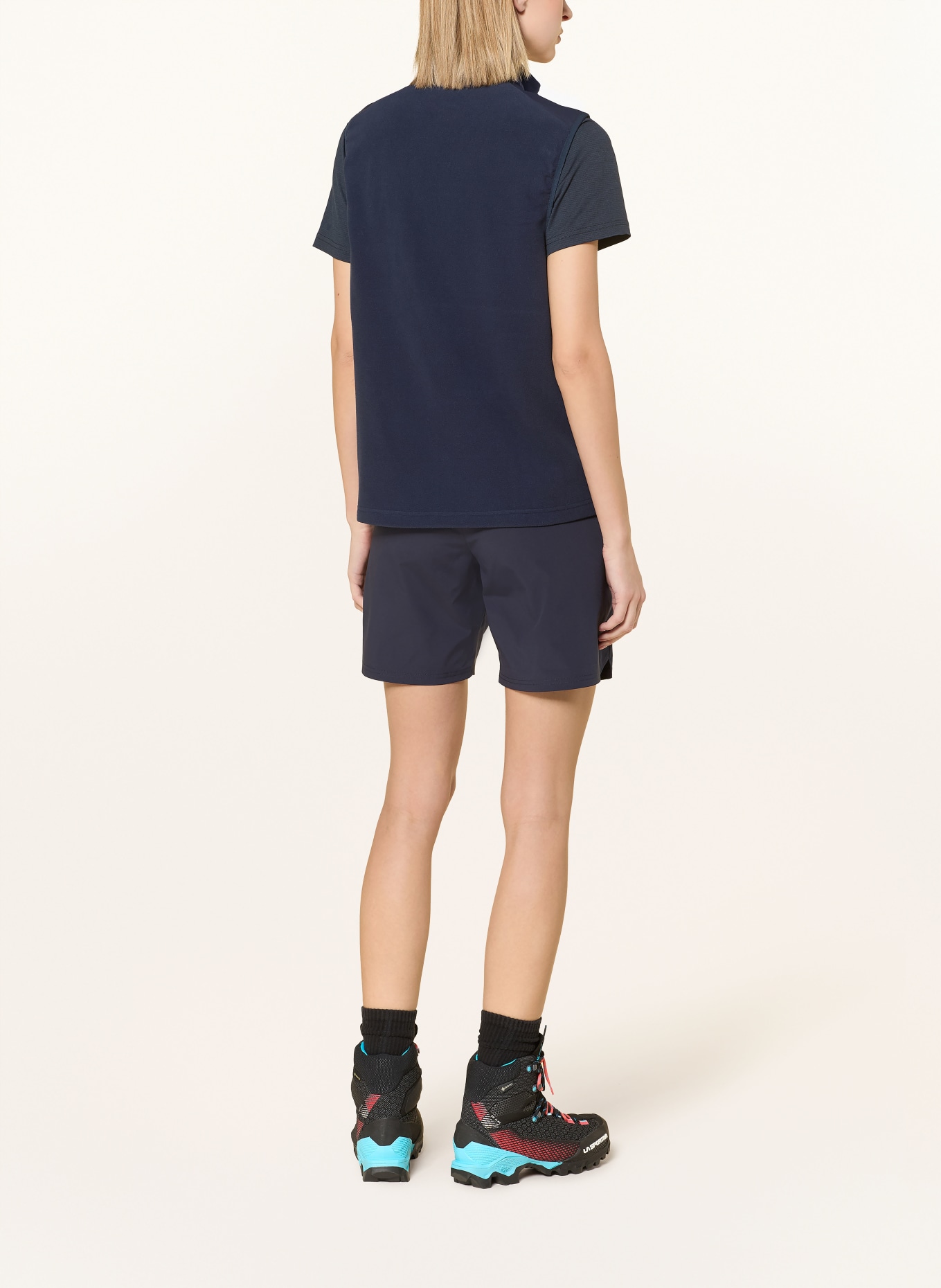 Schöffel T-shirt SULTEN: BLEU FONCÉ