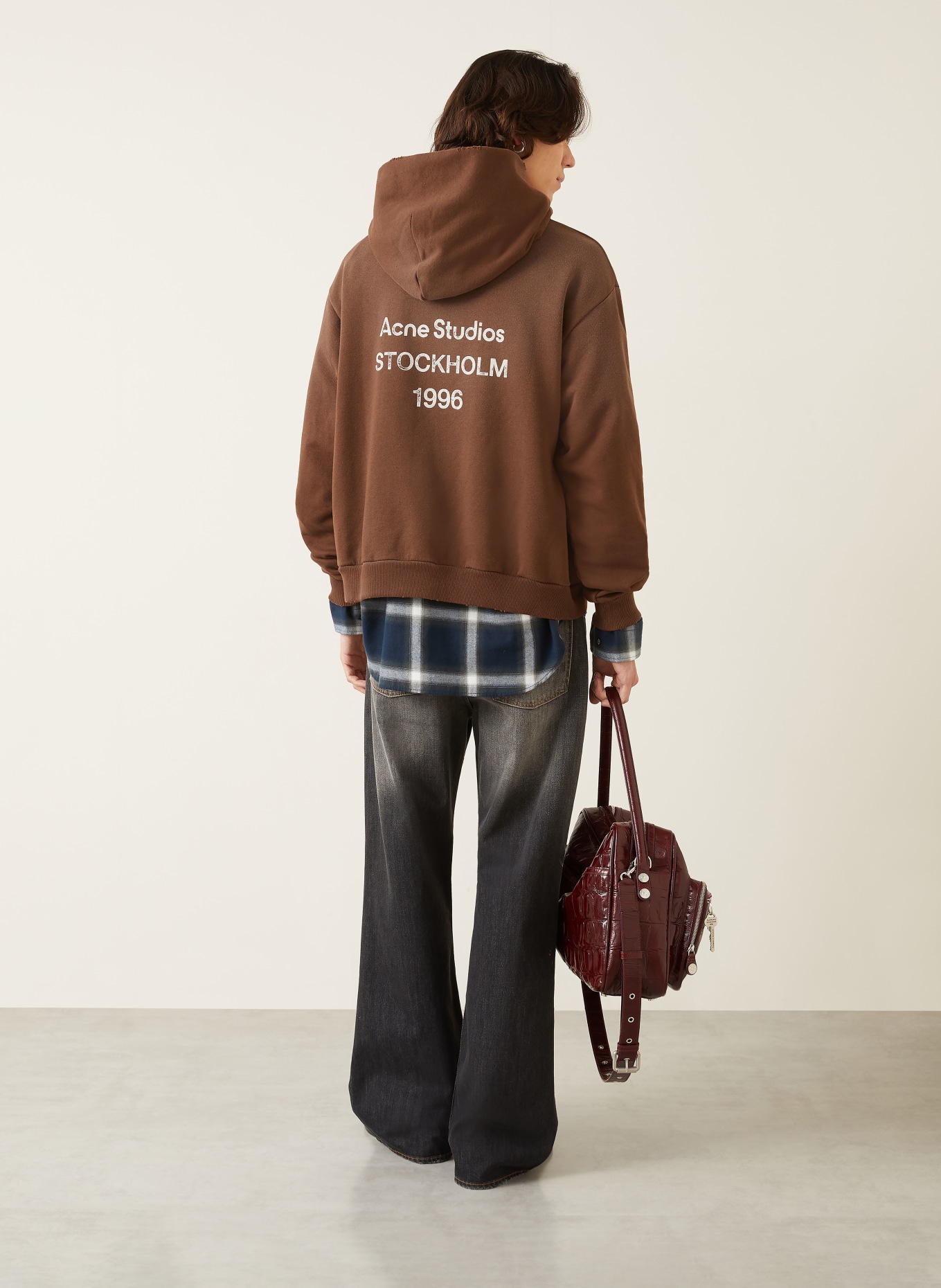 Acne Studios Hoodie: BRAUN