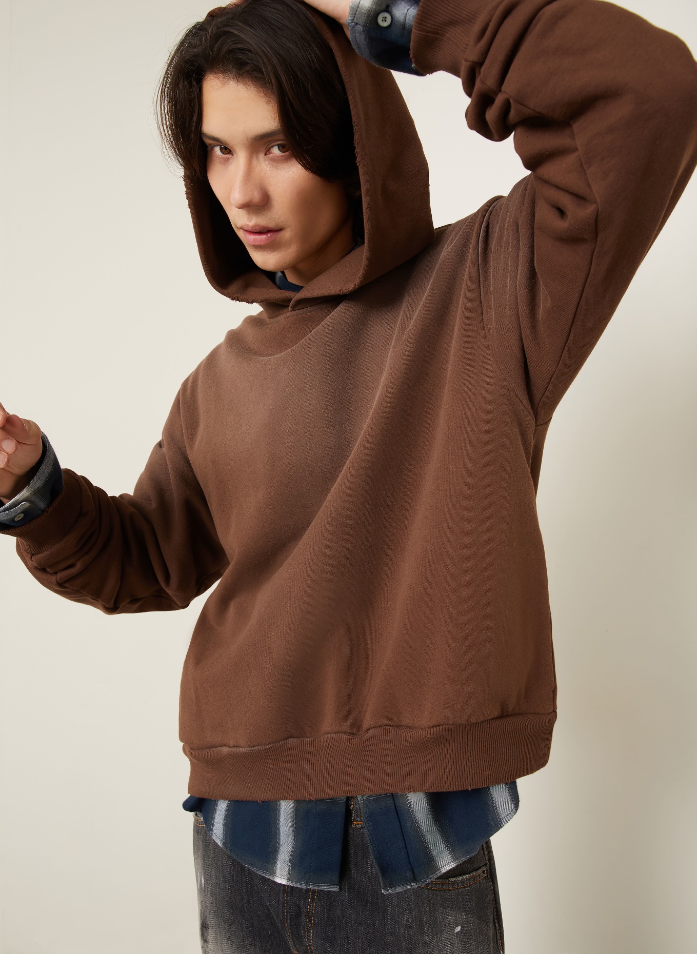 Acne Studios Hoodie: BRAUN
