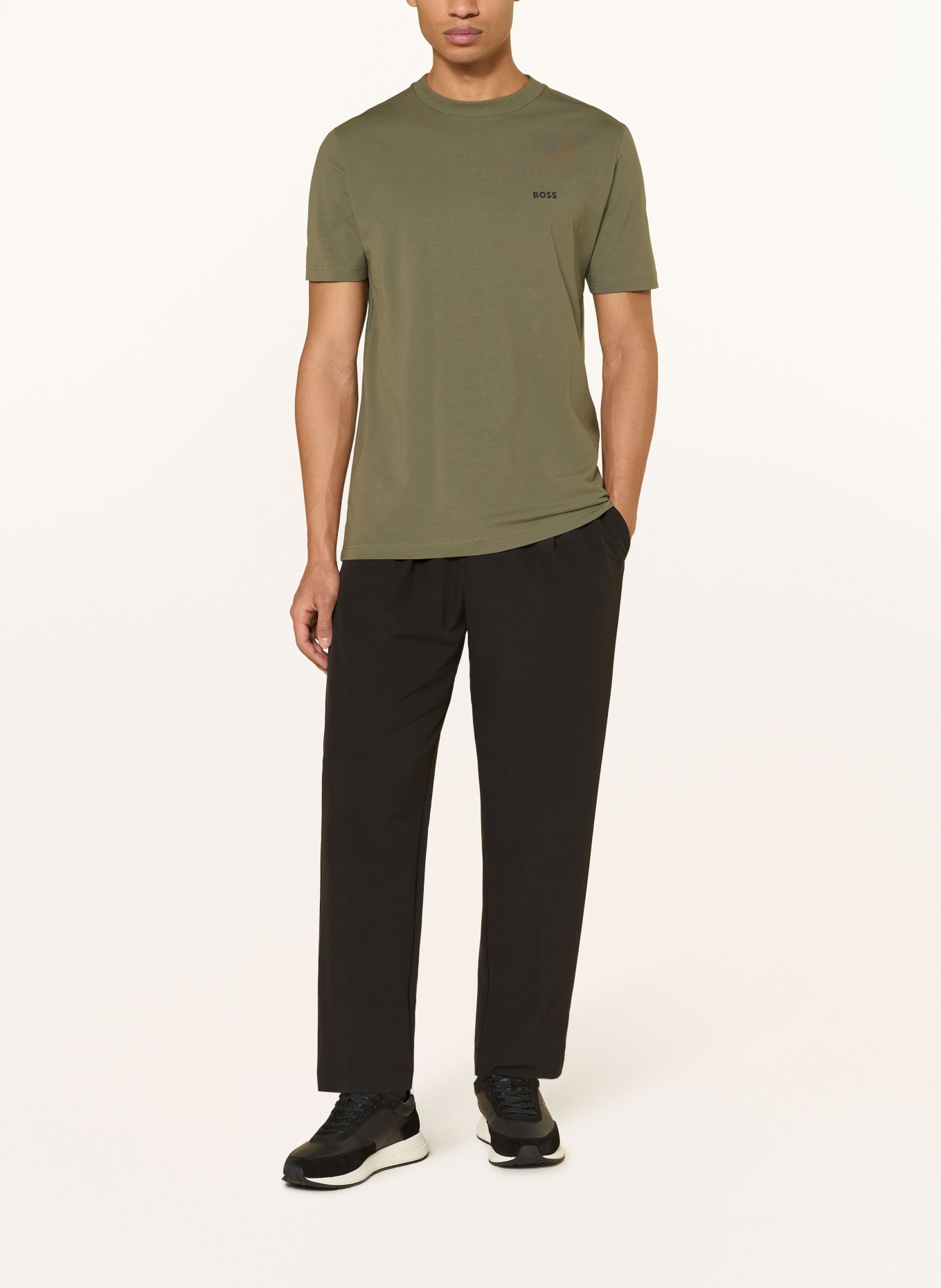 BOSS T-Shirt TEE: KHAKI