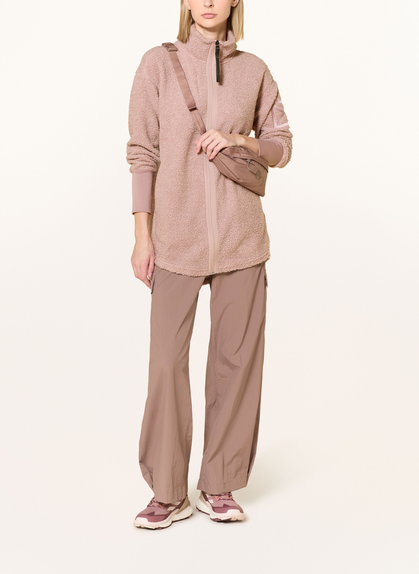 DIDRIKSONS Fleece-Jacke SALLY: ROSÉ