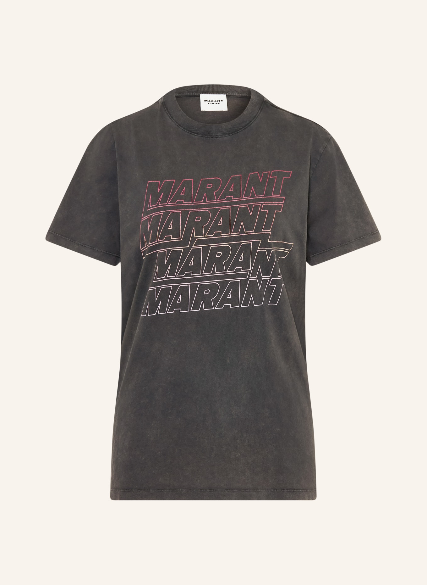 MARANT ÉTOILE T-Shirt ZOELINE: DUNKELGRAU