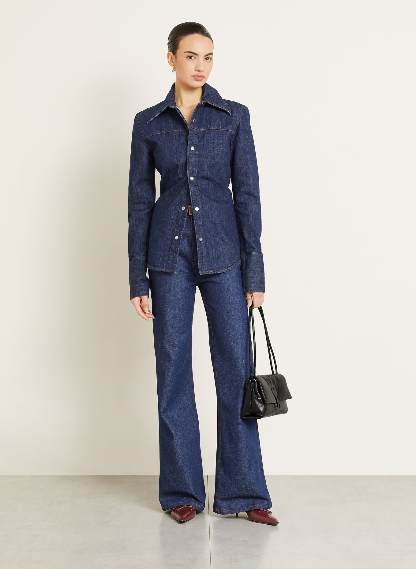 AMI PARIS Schultertasche VOULEZ VOUS: SCHWARZ