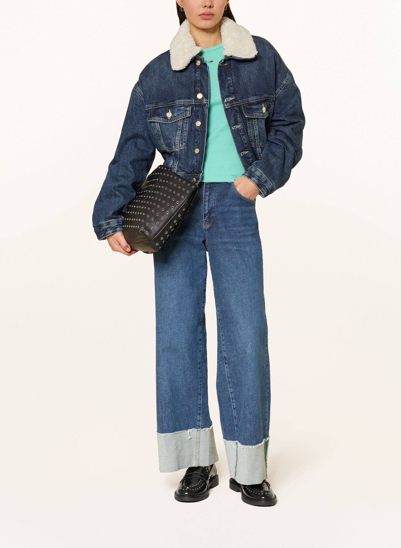 TOMMY JEANS T-Shirt: TÜRKIS