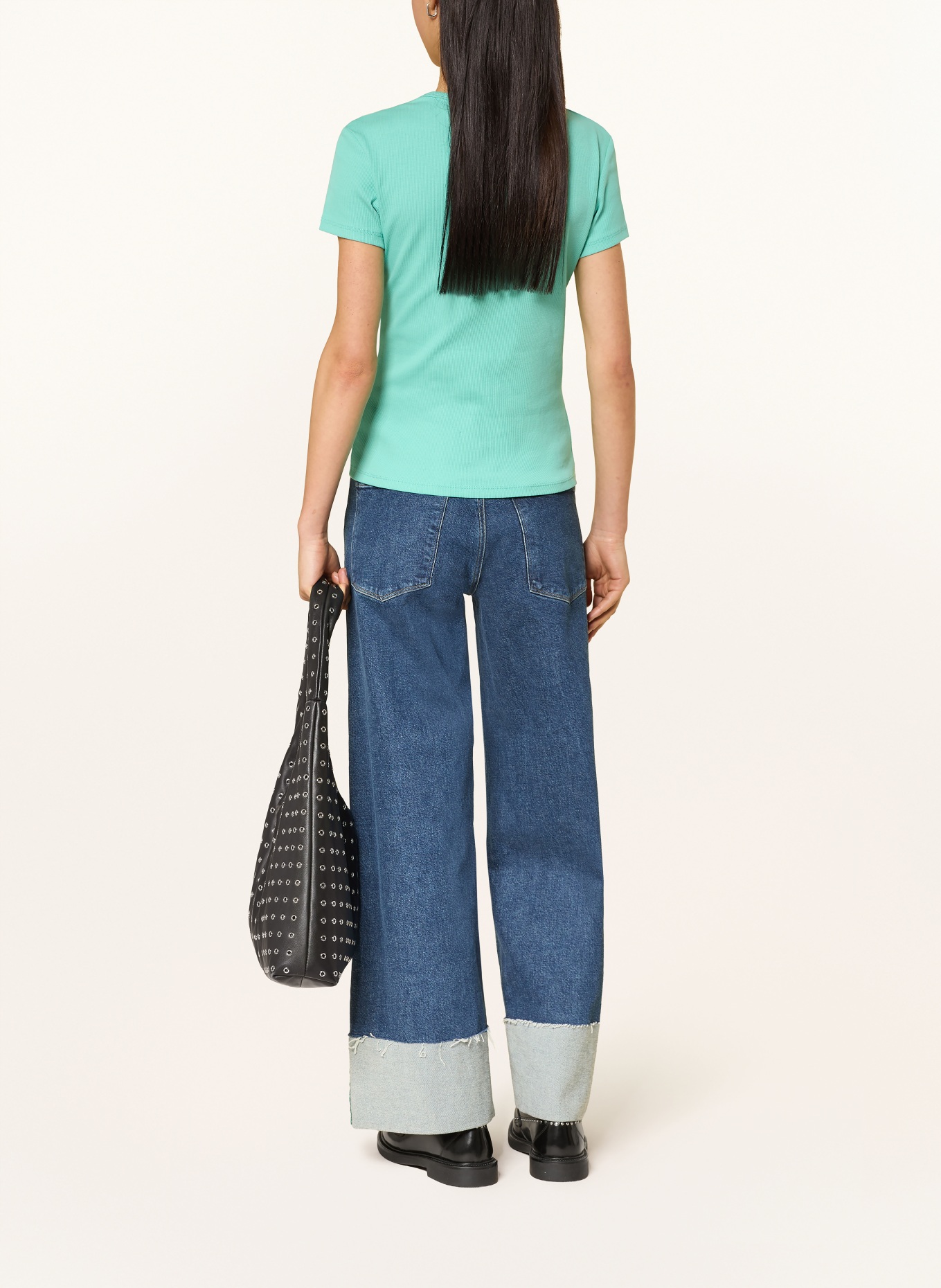 TOMMY JEANS T-Shirt: TÜRKIS