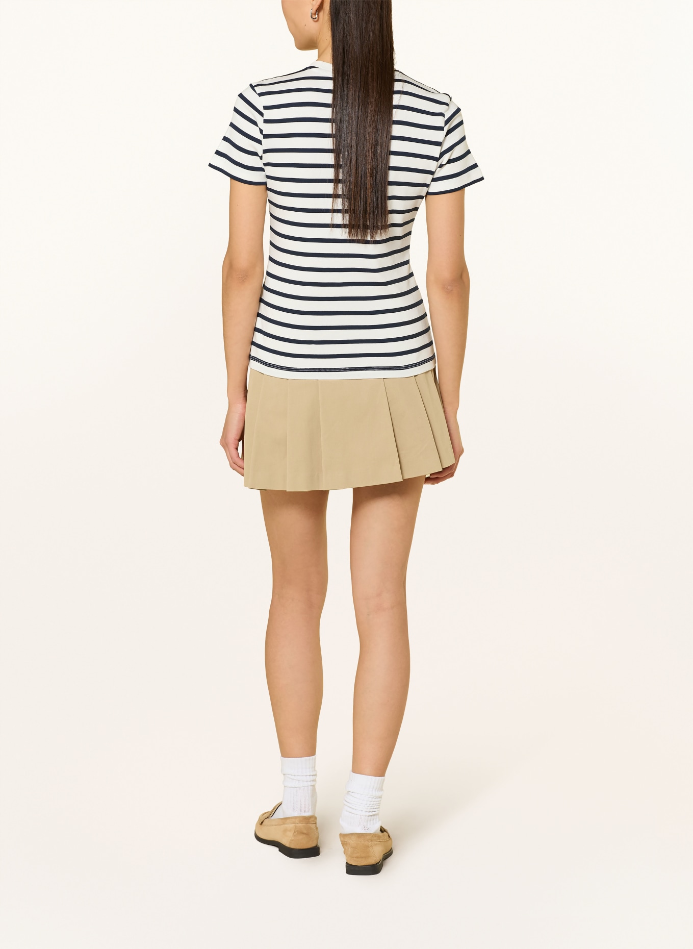 TOMMY HILFIGER T-Shirt: WEISS / DUNKELBLAU