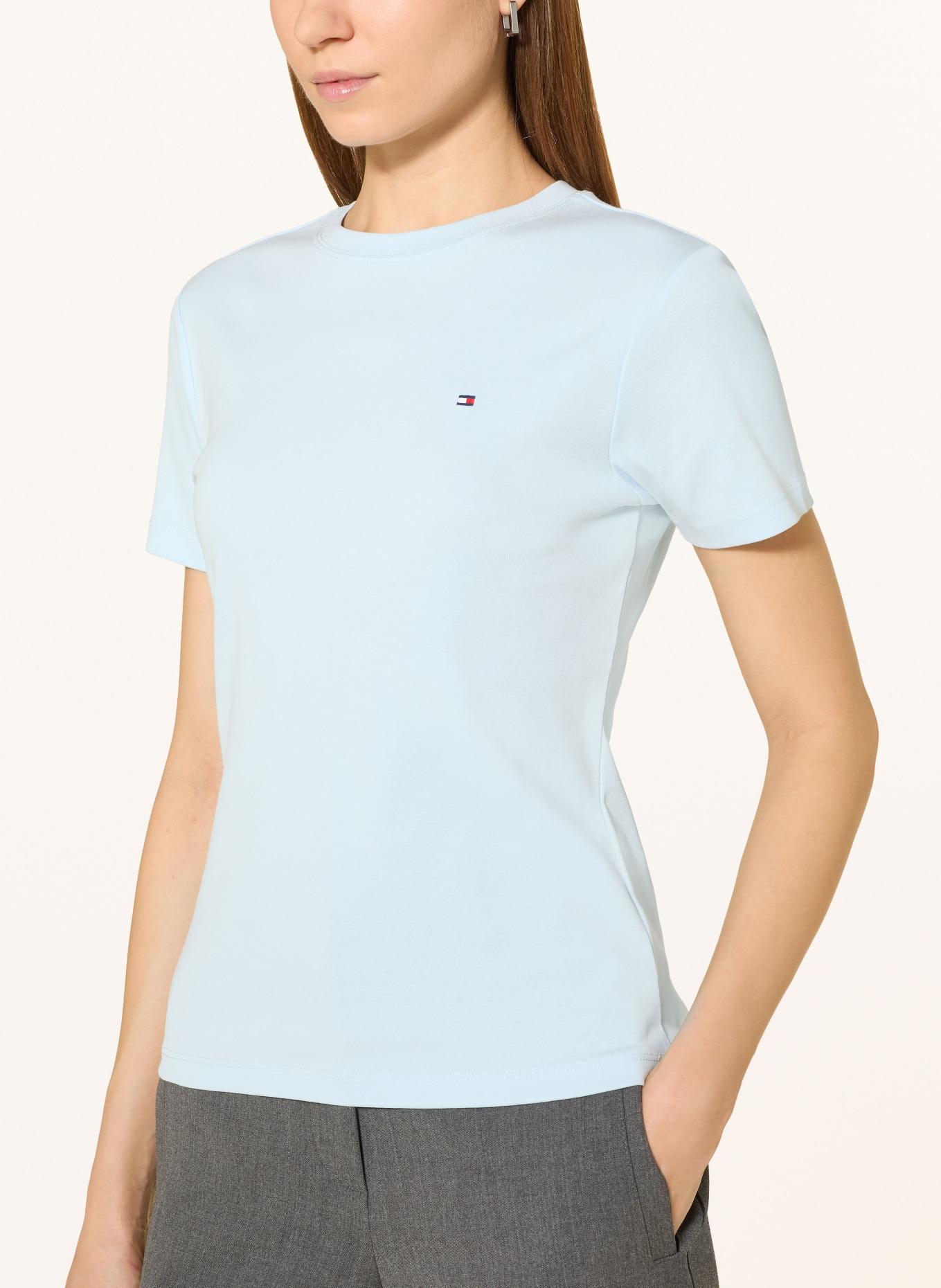 TOMMY HILFIGER Tričko: TMAVĚ MODRÁ