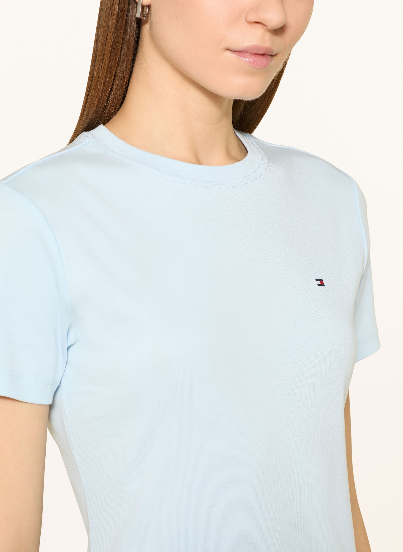 TOMMY HILFIGER Tričko: TMAVĚ MODRÁ