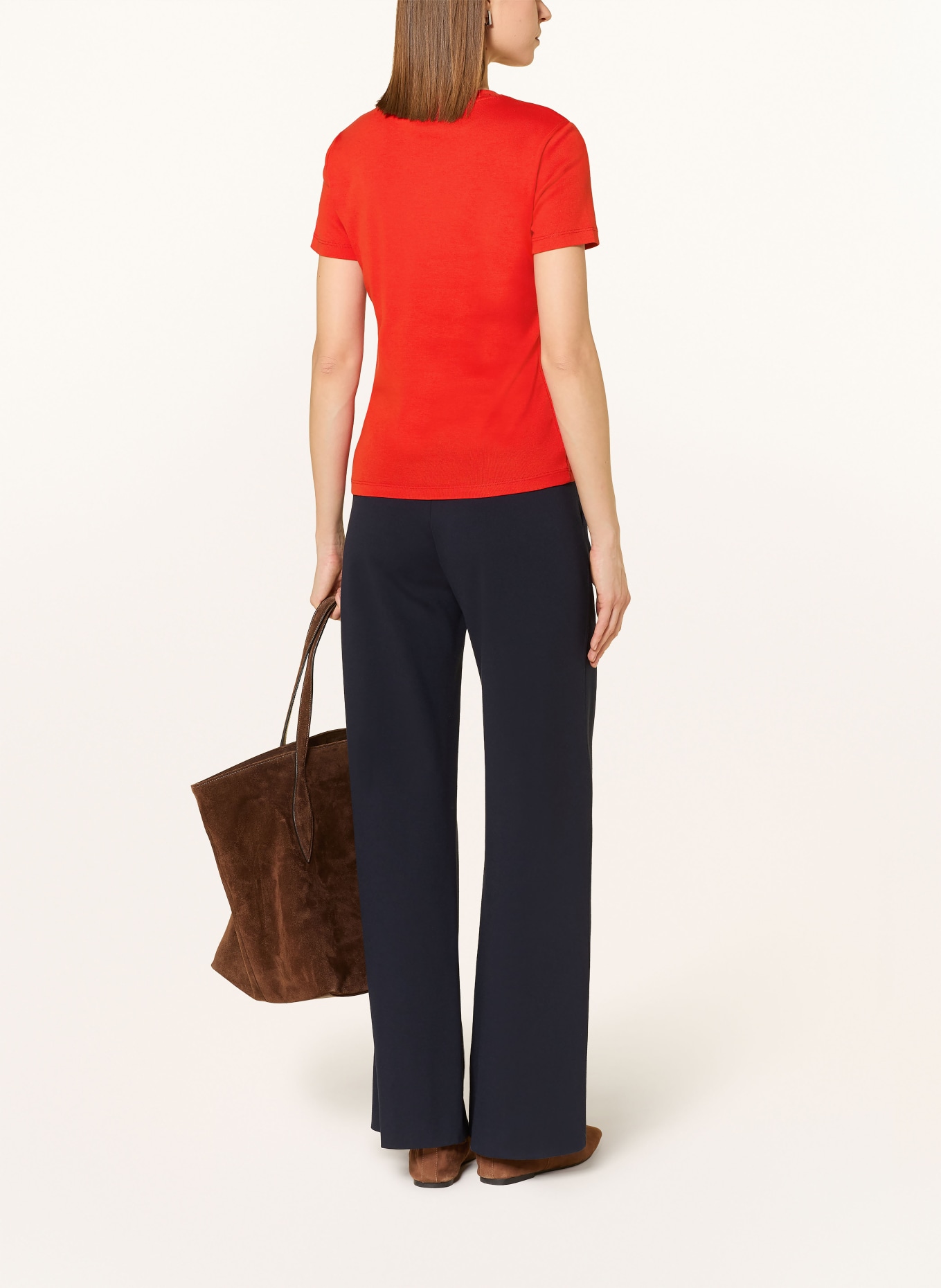 TOMMY HILFIGER Tričko: ČERVENÁ