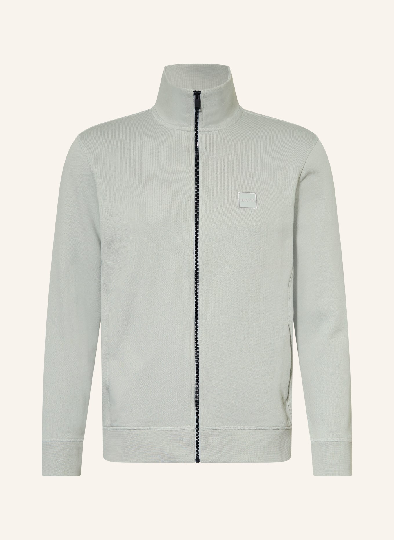 BOSS Sweatjacke ZESTART: MINT