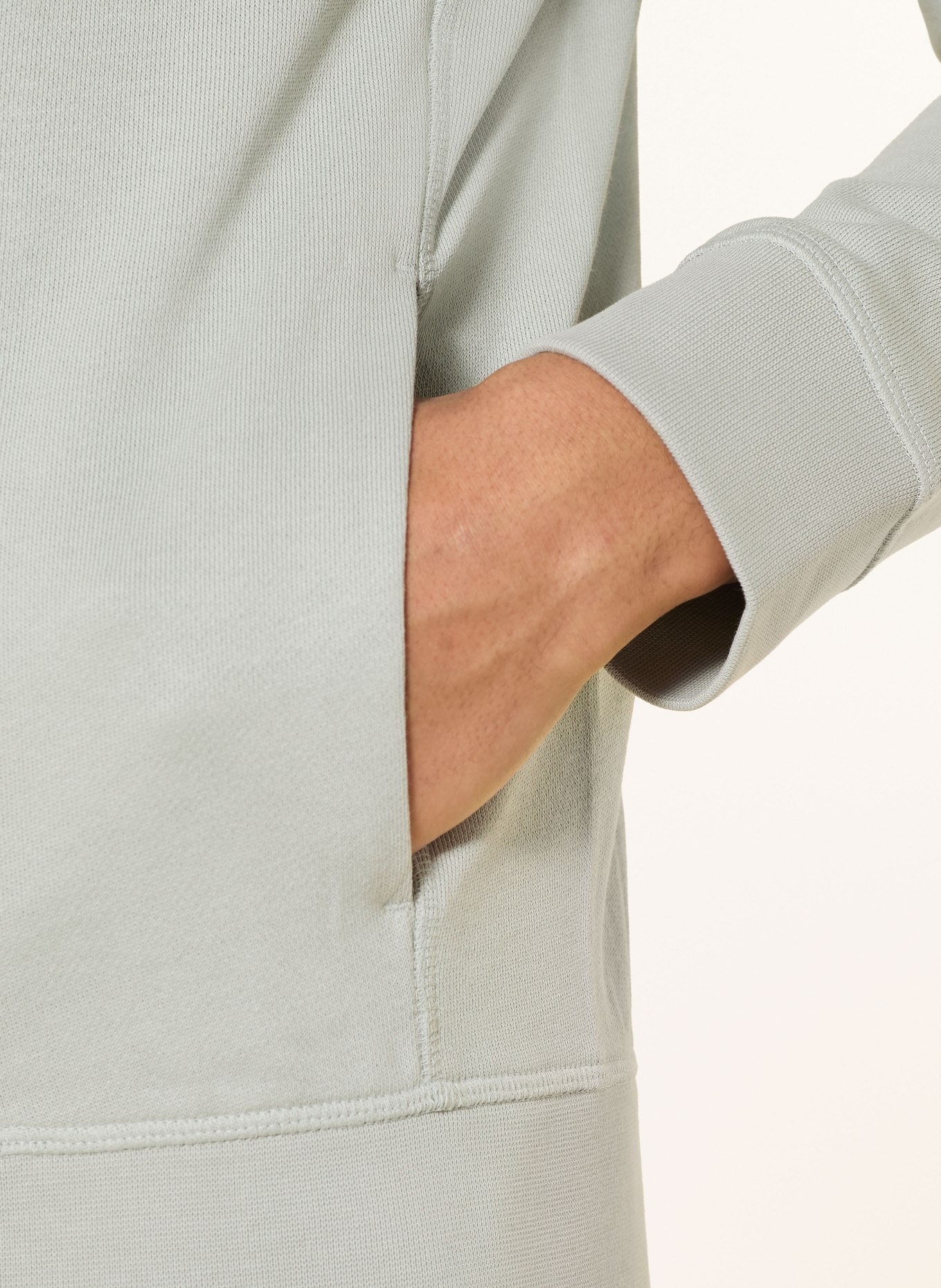 BOSS Sweatjacke ZESTART: MINT