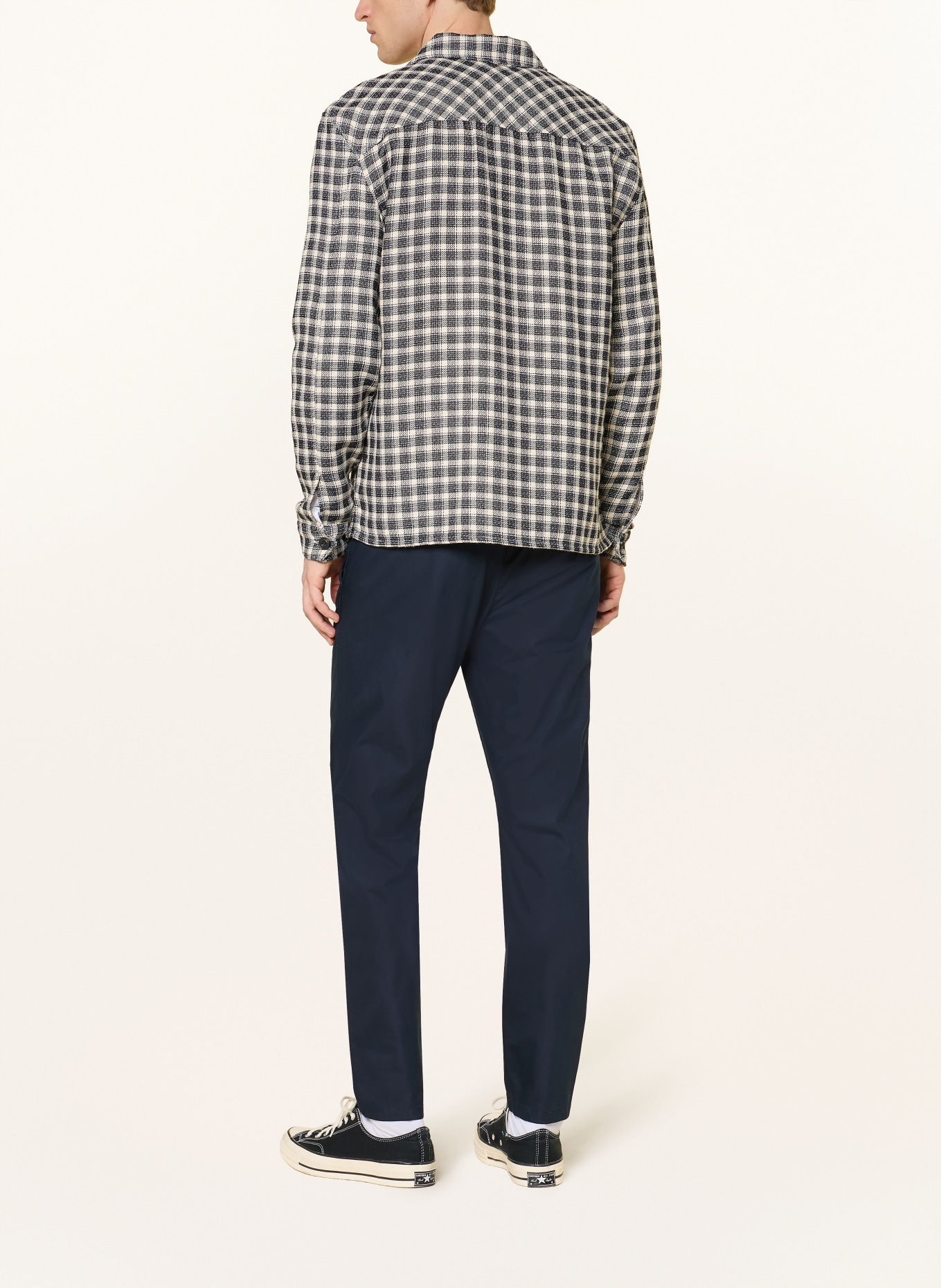 MAC Chino GRIFFIN Tapered Fit: DUNKELBLAU