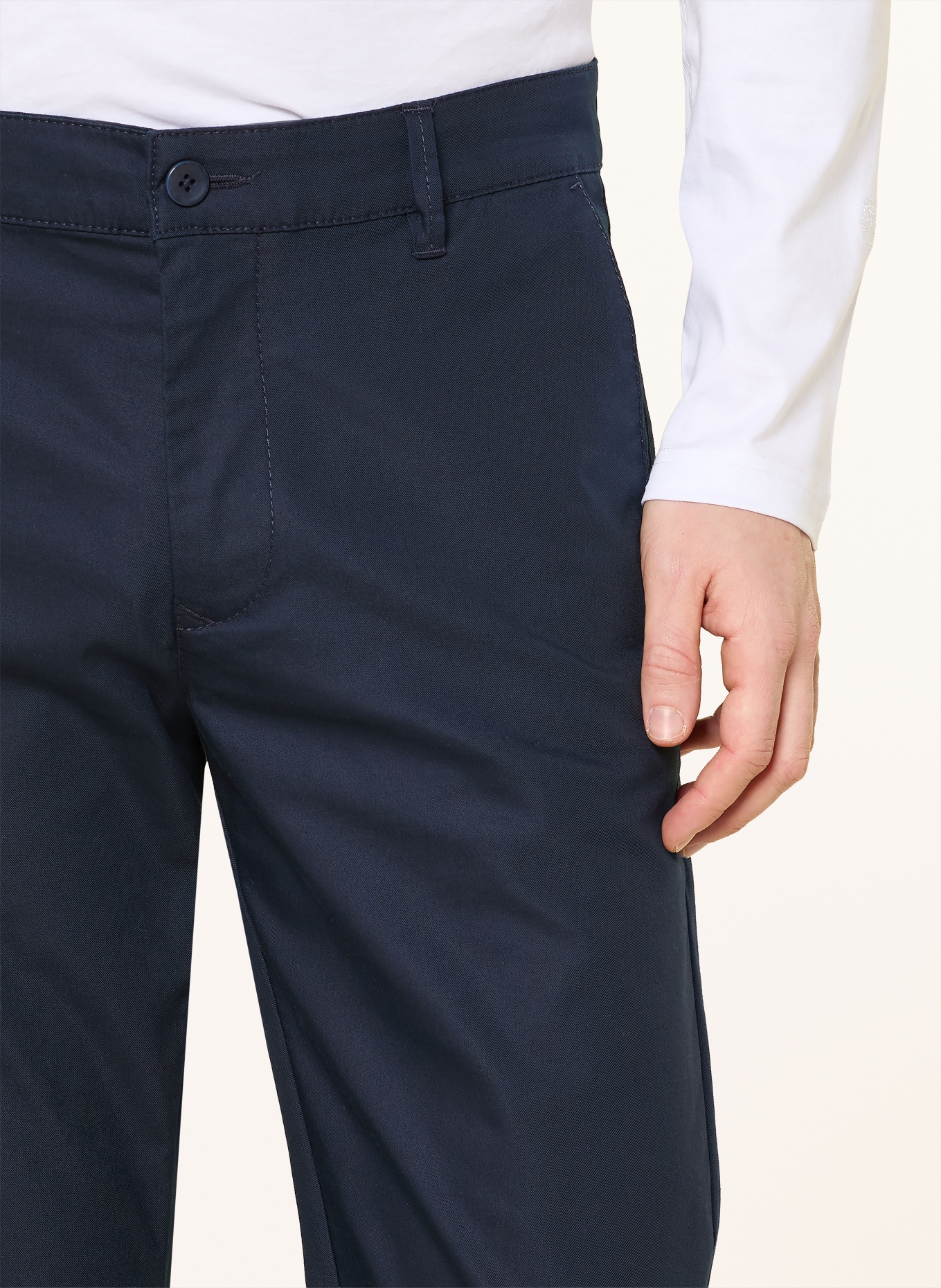 MAC Chino GRIFFIN Tapered Fit: DUNKELBLAU