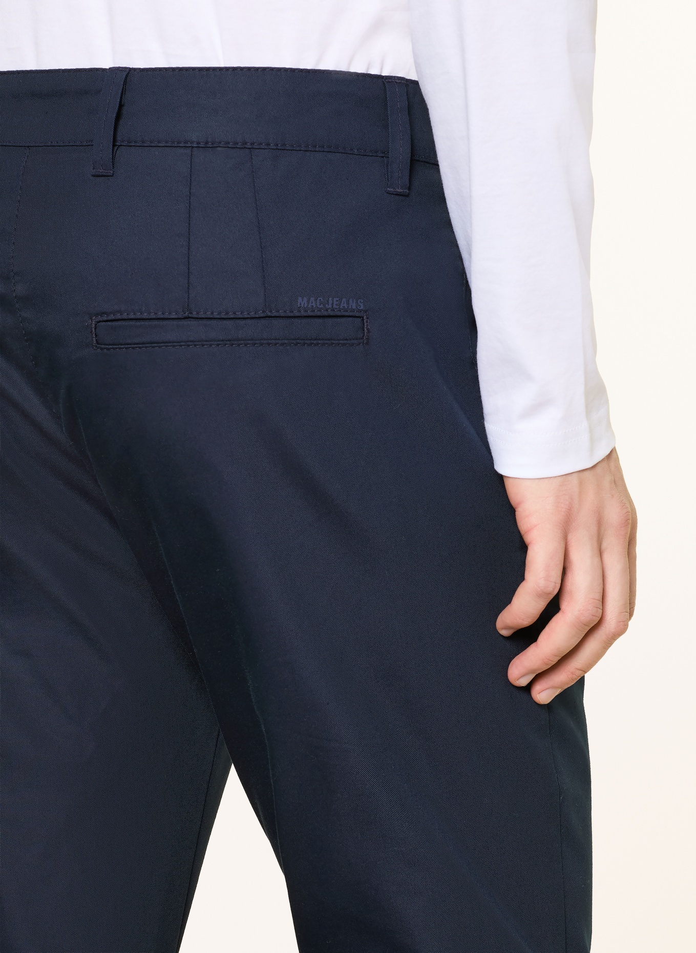 MAC Chino GRIFFIN Tapered Fit: DUNKELBLAU