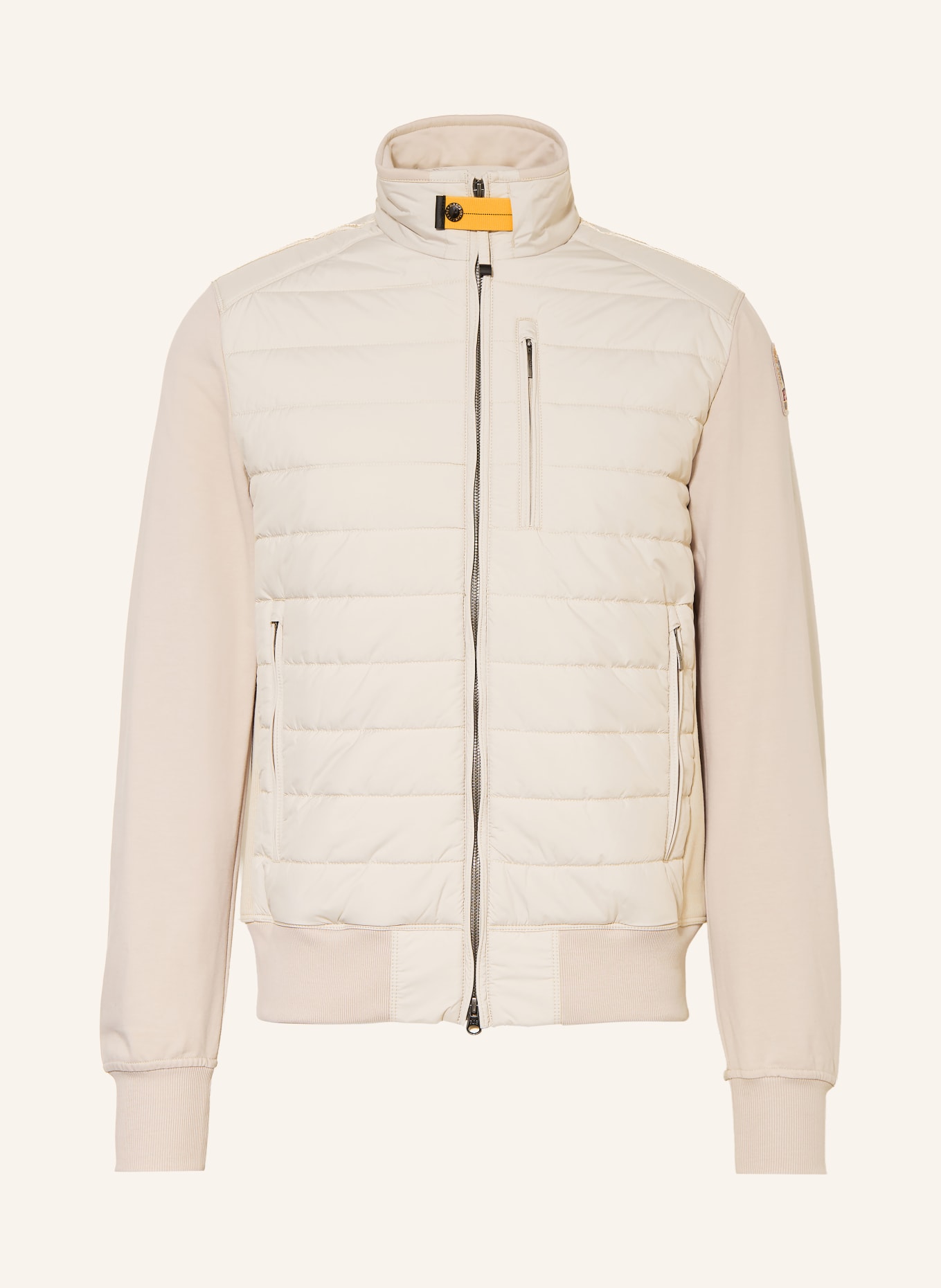 PARAJUMPERS Steppjacke ELLIOT im Materialmix: HELLGRAU