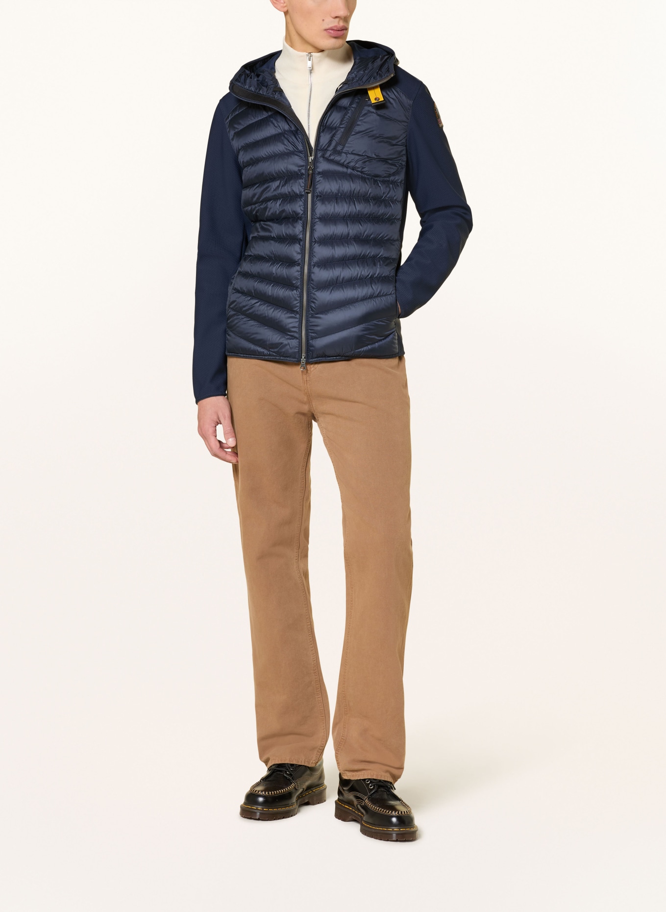 PARAJUMPERS Quilted jacket NOLAN: DARK BLUE