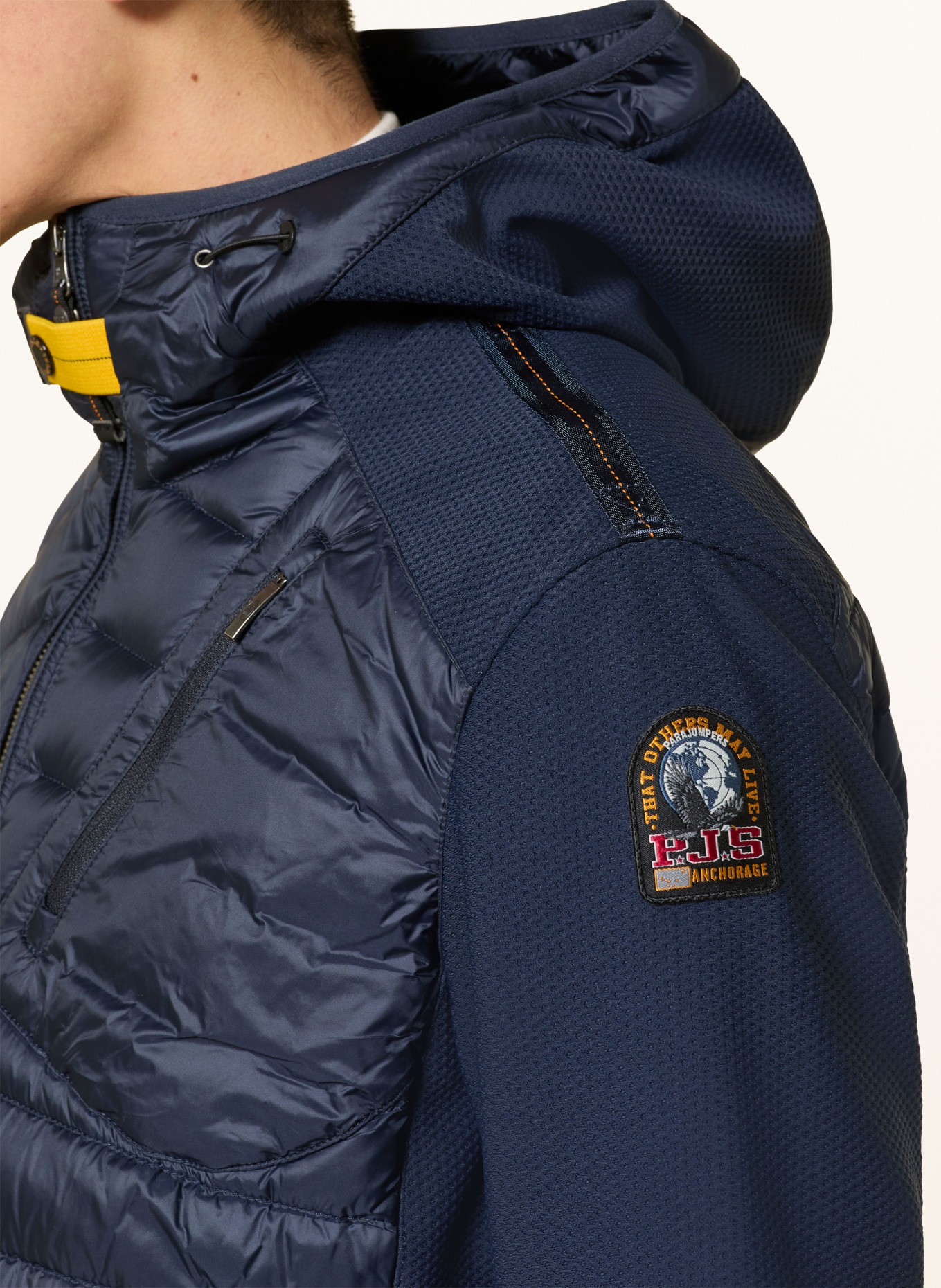 PARAJUMPERS Quilted jacket NOLAN: DARK BLUE