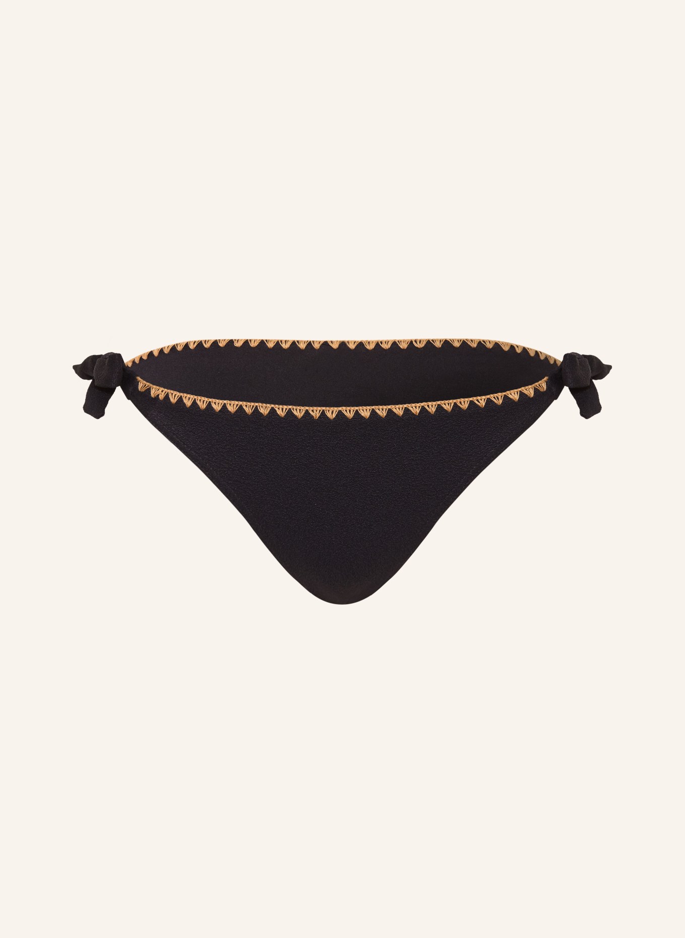 BANANA MOON Triangel-Bikini-Hose SANTAFE DIMKA: SCHWARZ / CAMEL