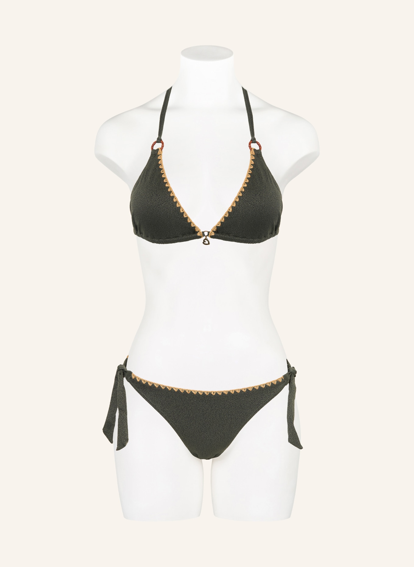 BANANA MOON Triangel-Bikini-Hose SANTAFE DIMKA: KHAKI / CAMEL