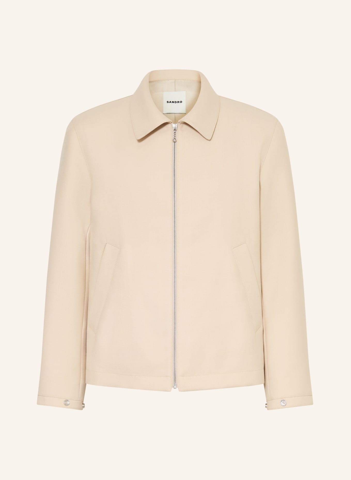 SANDRO Jacke: BEIGE