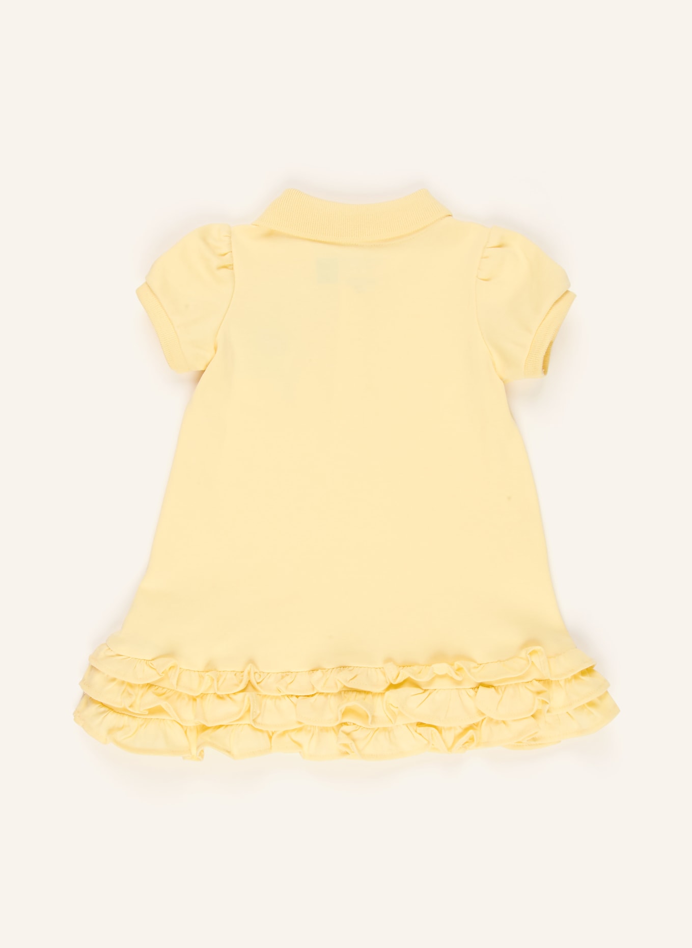 POLO RALPH LAUREN Zestaw: Sukienka polo i spodnie: JASNOŻÓŁTY