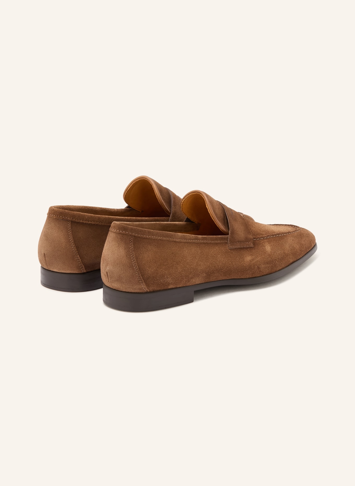 MAGNANNI Penny loafers DIEZMA: COGNAC