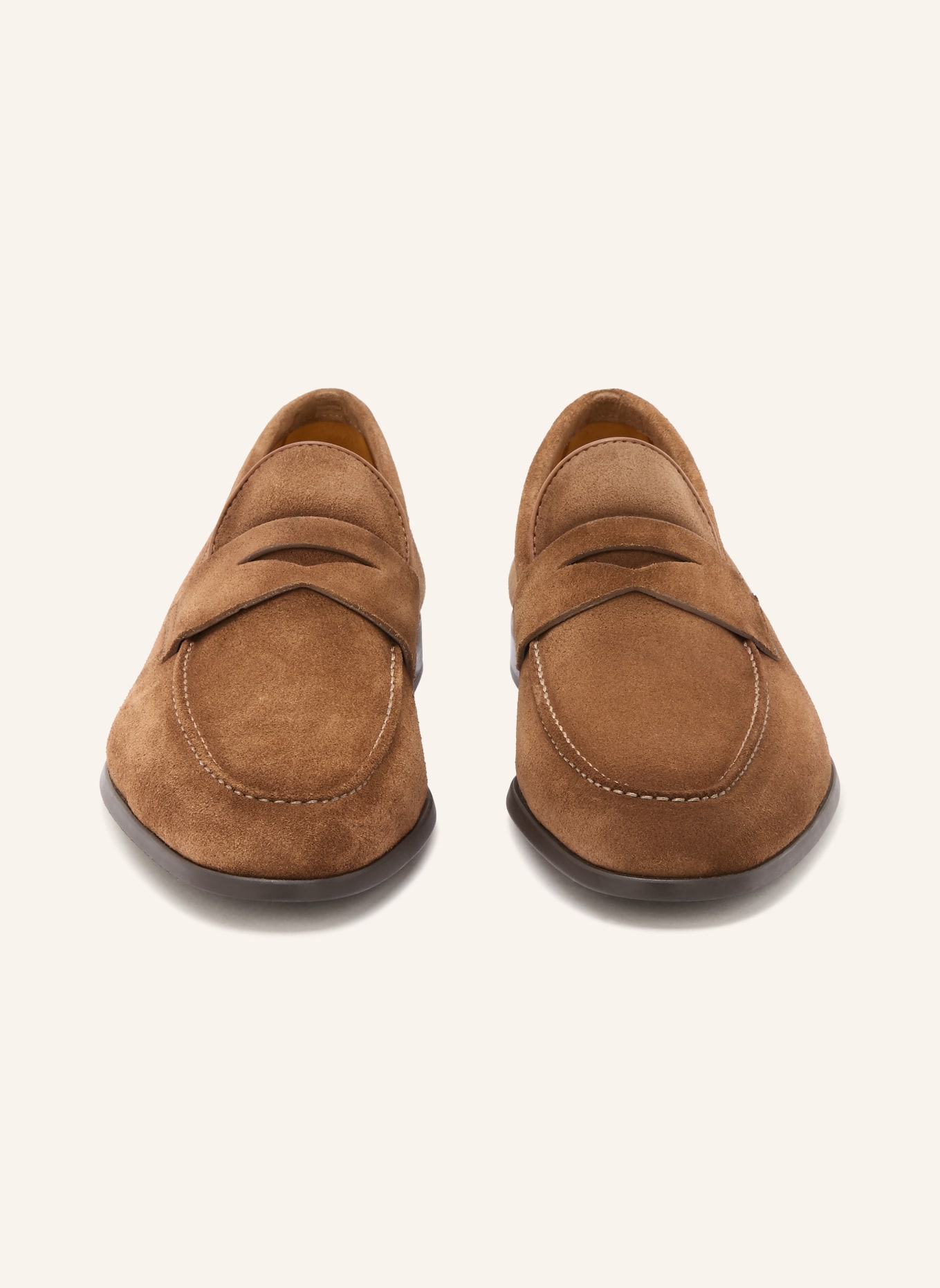 MAGNANNI Penny loafers DIEZMA: COGNAC