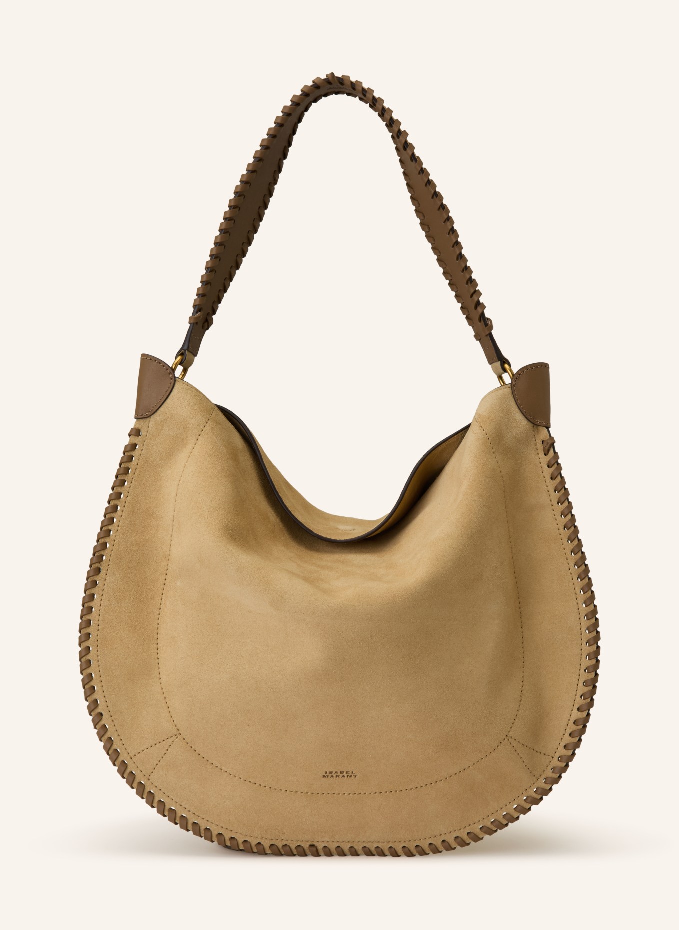 ISABEL MARANT Beuteltasche OSKAN: CAMEL