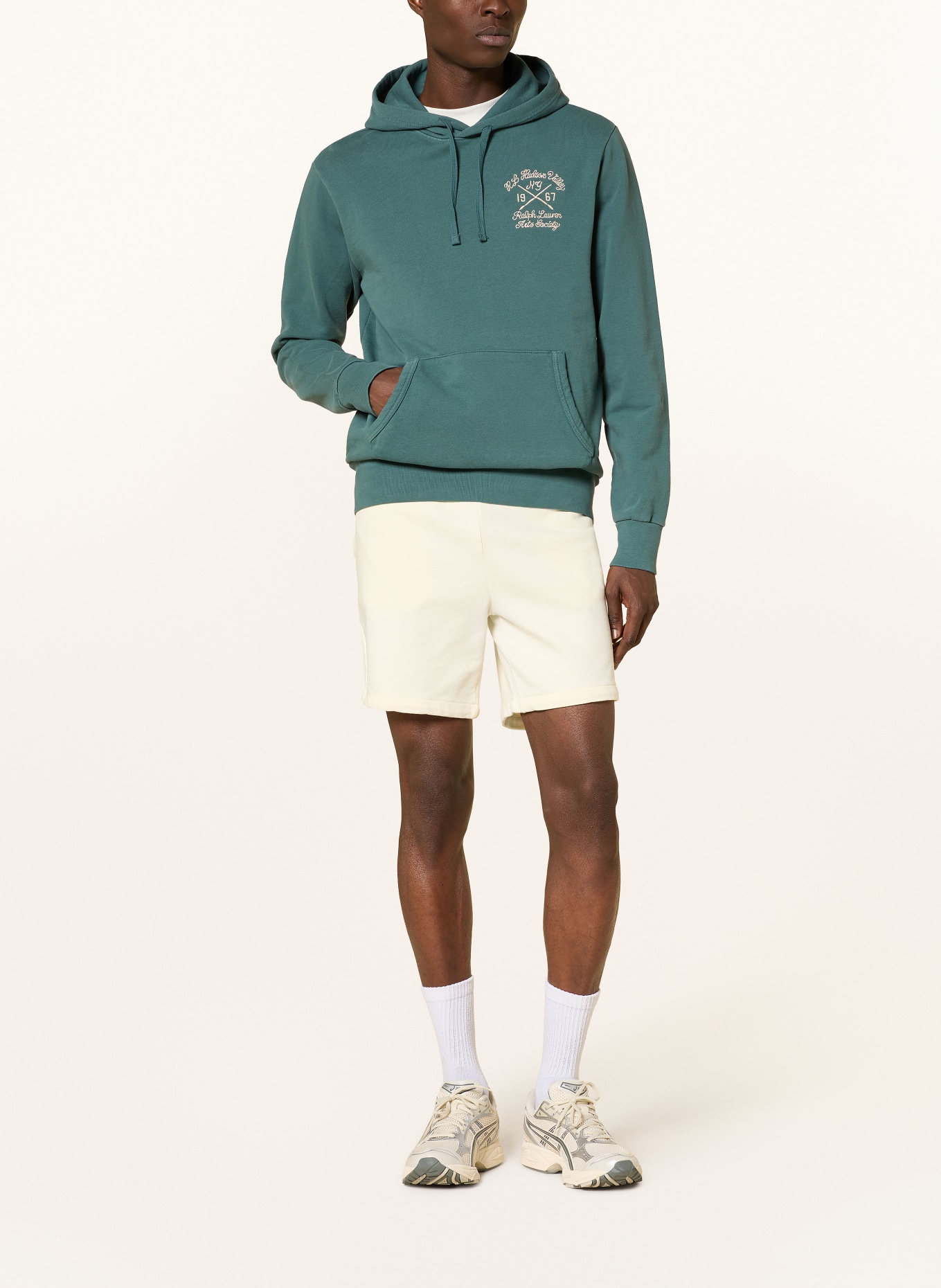 POLO RALPH LAUREN Sweatshorts: CREME