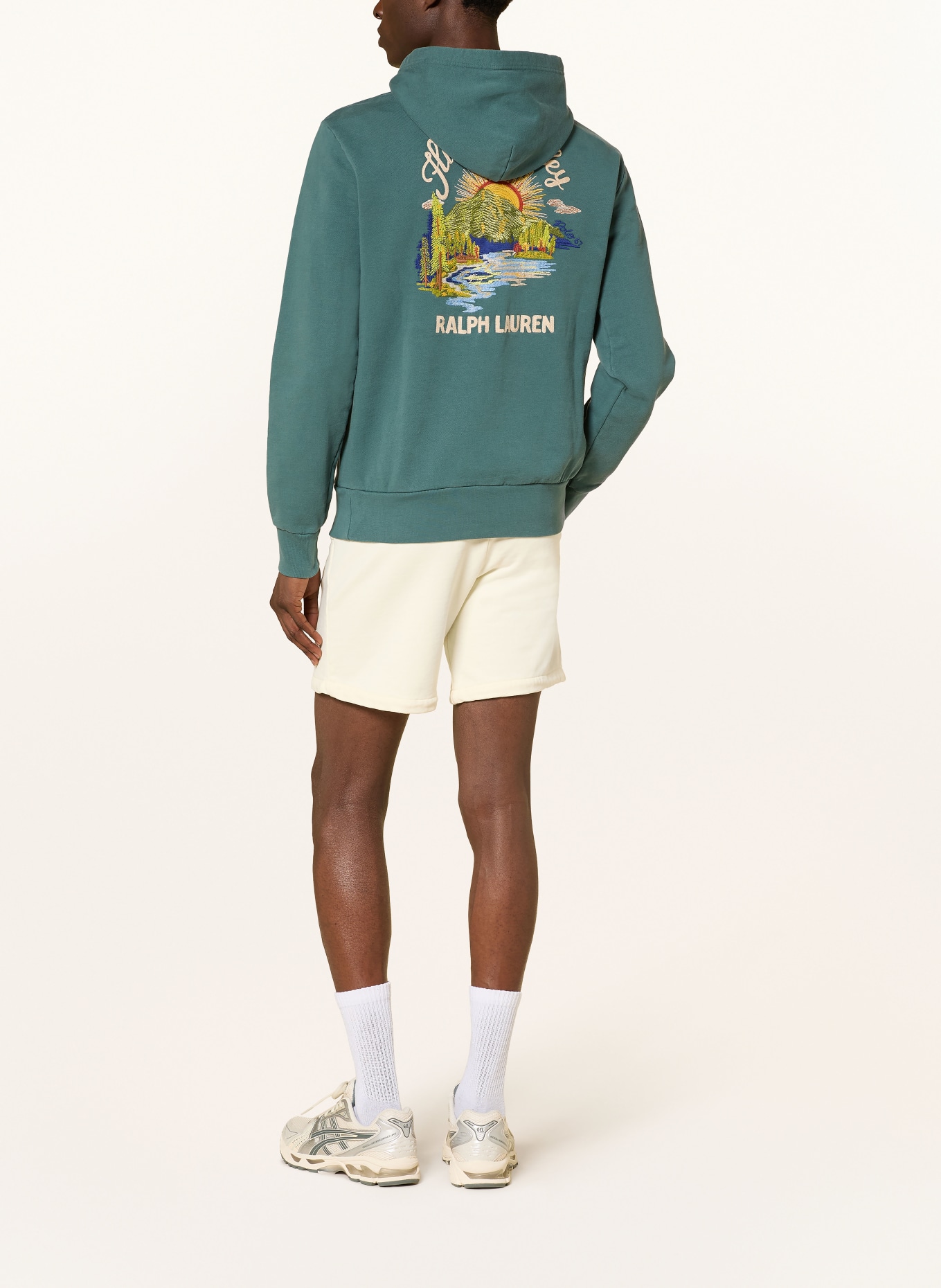 POLO RALPH LAUREN Sweatshorts: CREME