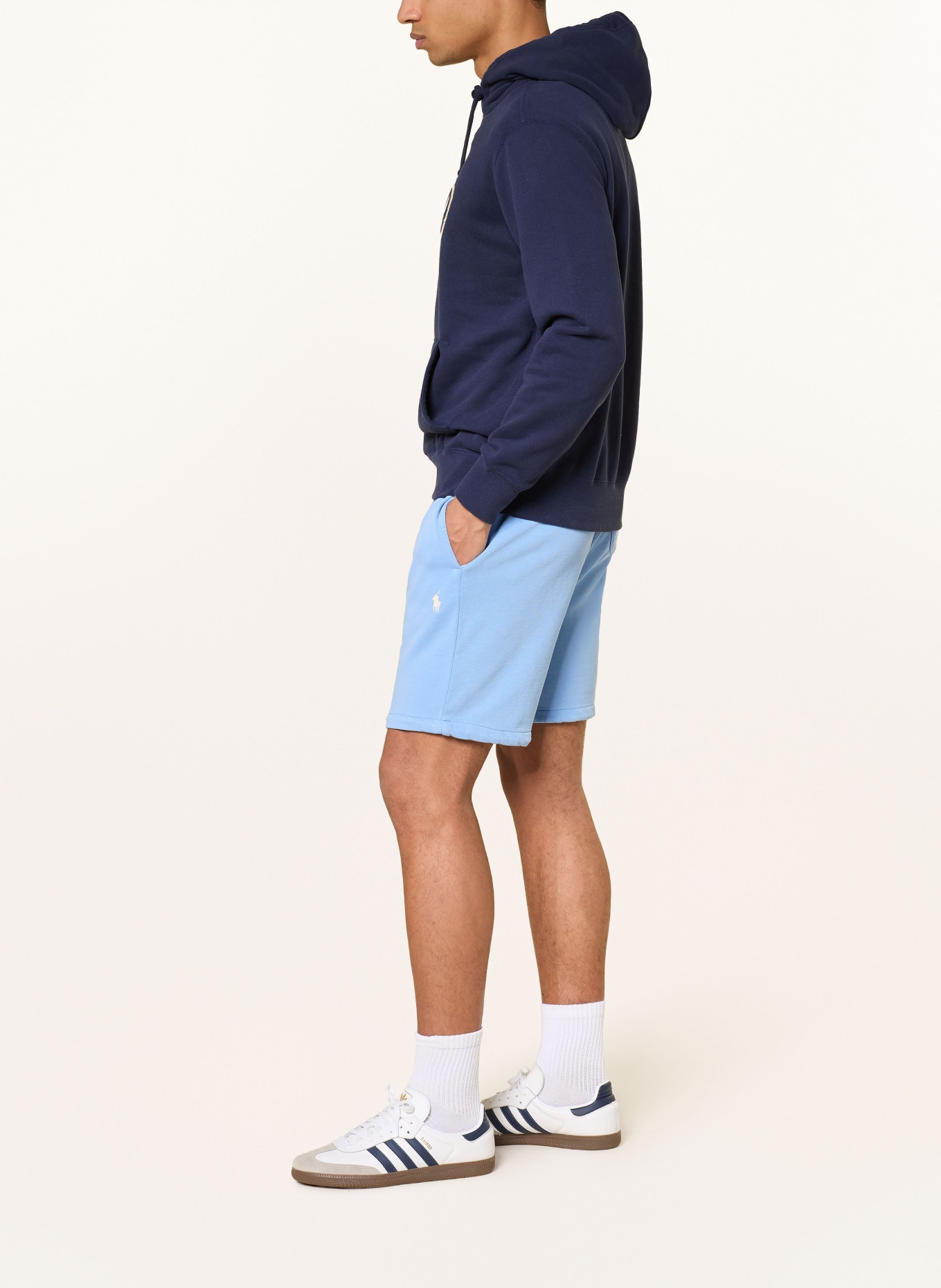 POLO RALPH LAUREN Szorty dresowe: JASNONIEBIESKI