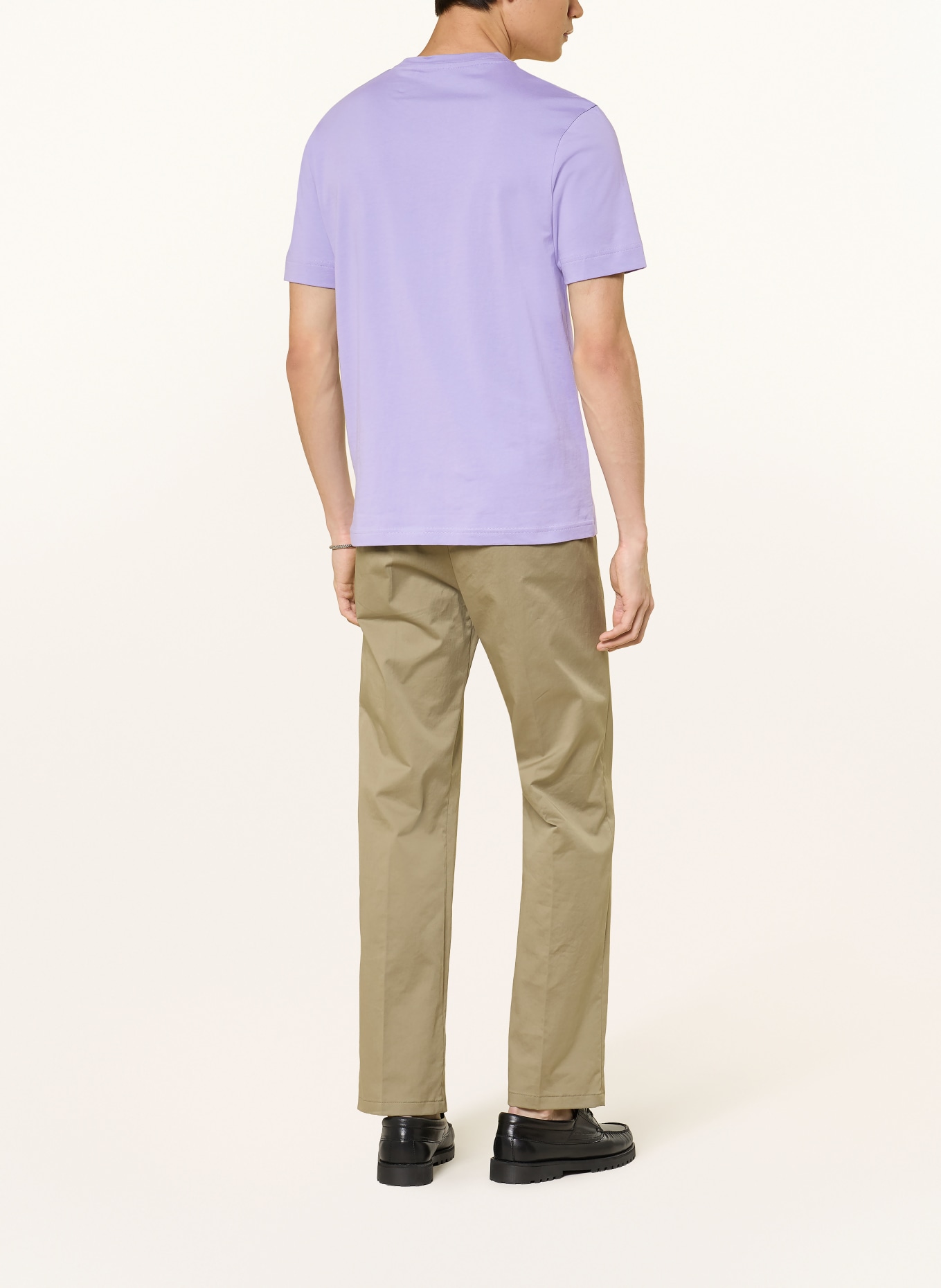 DRYKORN Tričko RAPHAEL: SVĚTLE FIALOVÁ